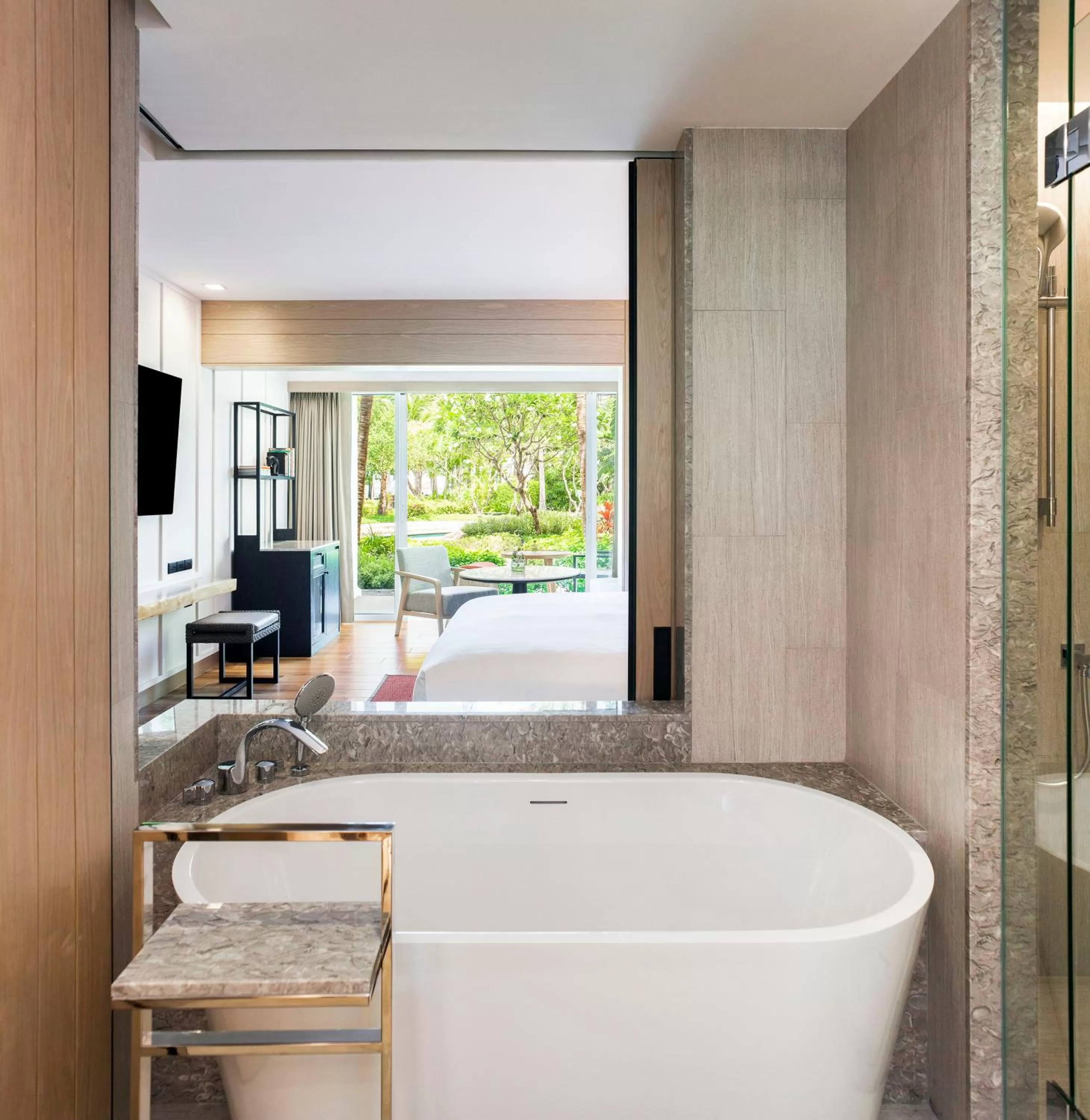 Toilet, Bed in Hyatt Regency Hua Hin