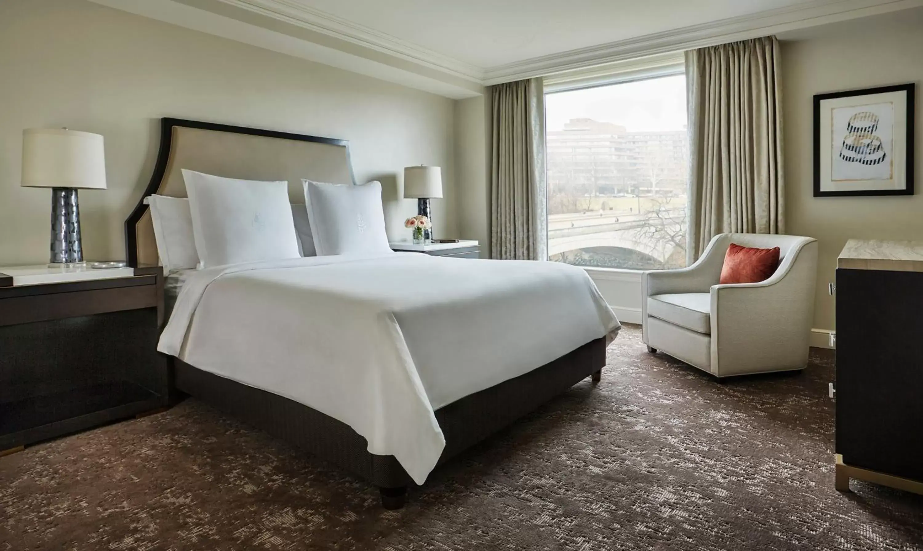 Day, Bed in Four Seasons Washington DC