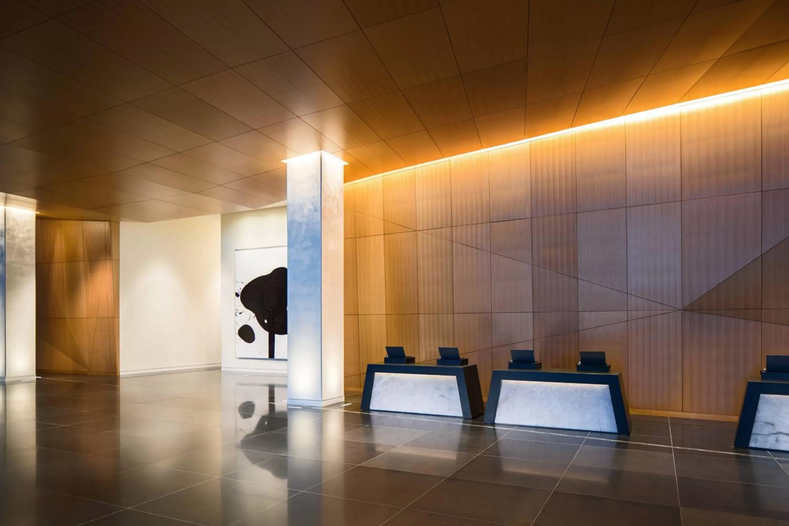 Lobby or reception, Bathroom in Marriott Marquis Chicago