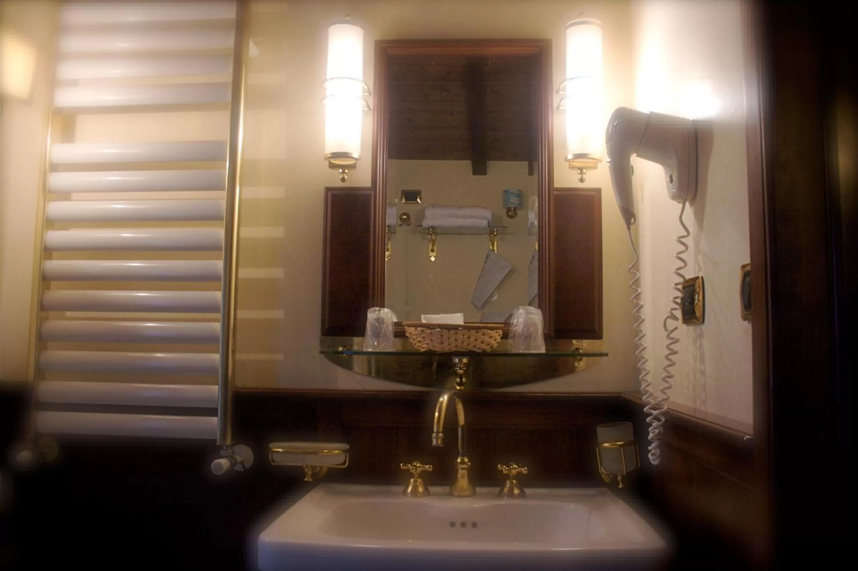 Bathroom in Hotel Lux