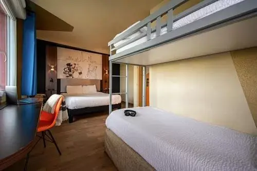 Bed in Ibis Styles Toulouse Blagnac Aéroport