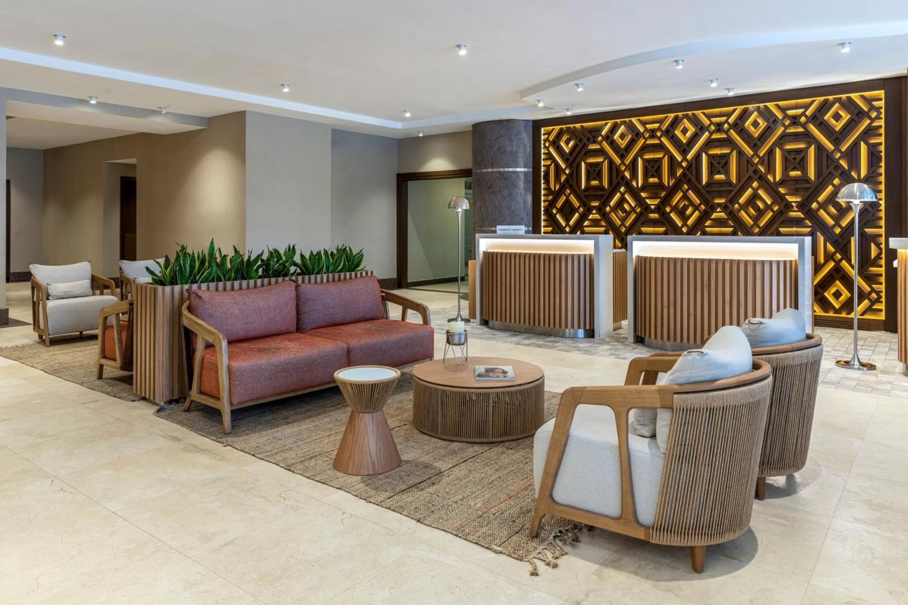 Lobby or reception in Marriott Executive Apartments Panama City, Finisterre