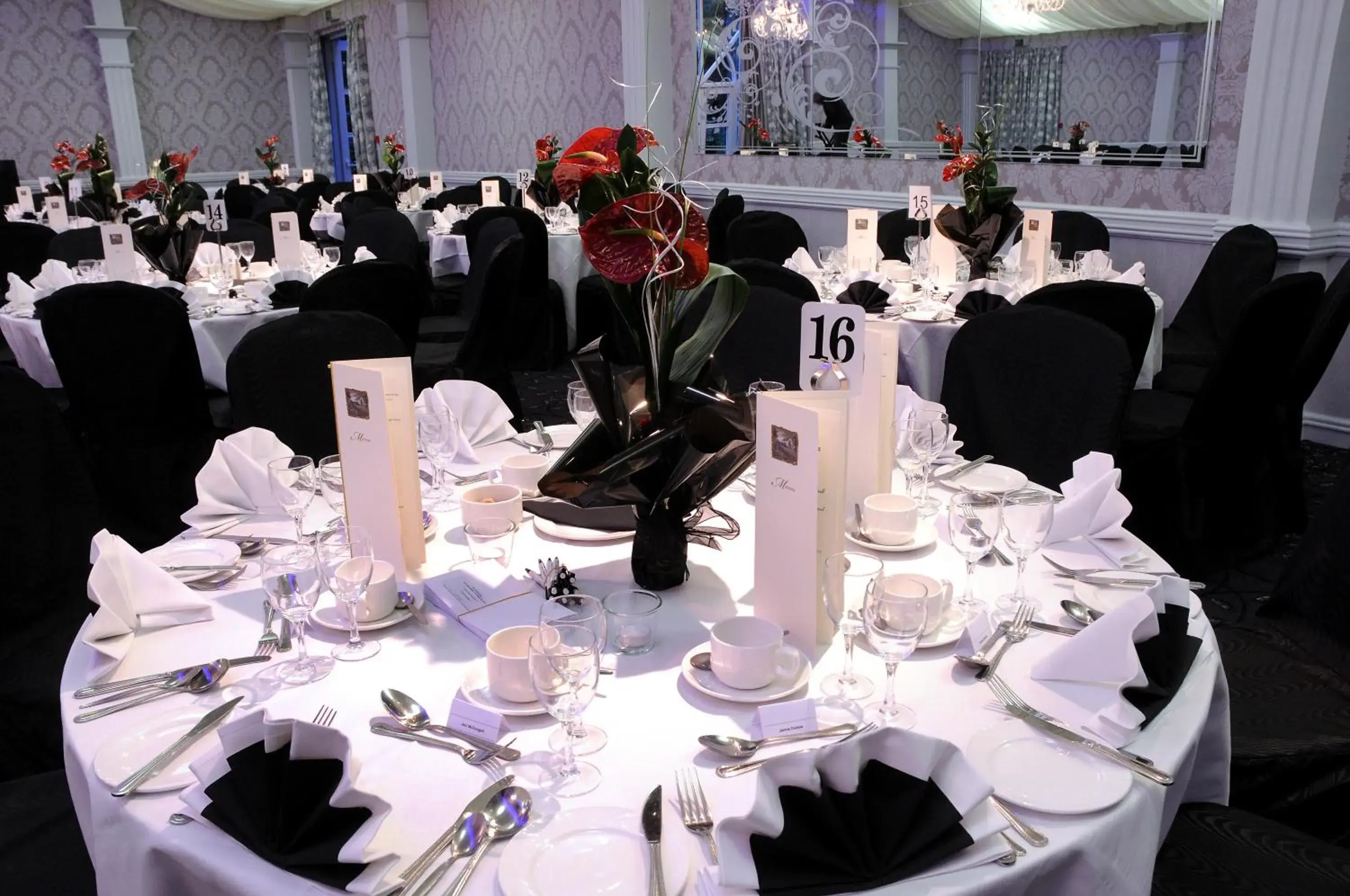 Dining area, Banquet Facilities in Best Western Plus Dunfermline Crossford Keavil House Hotel