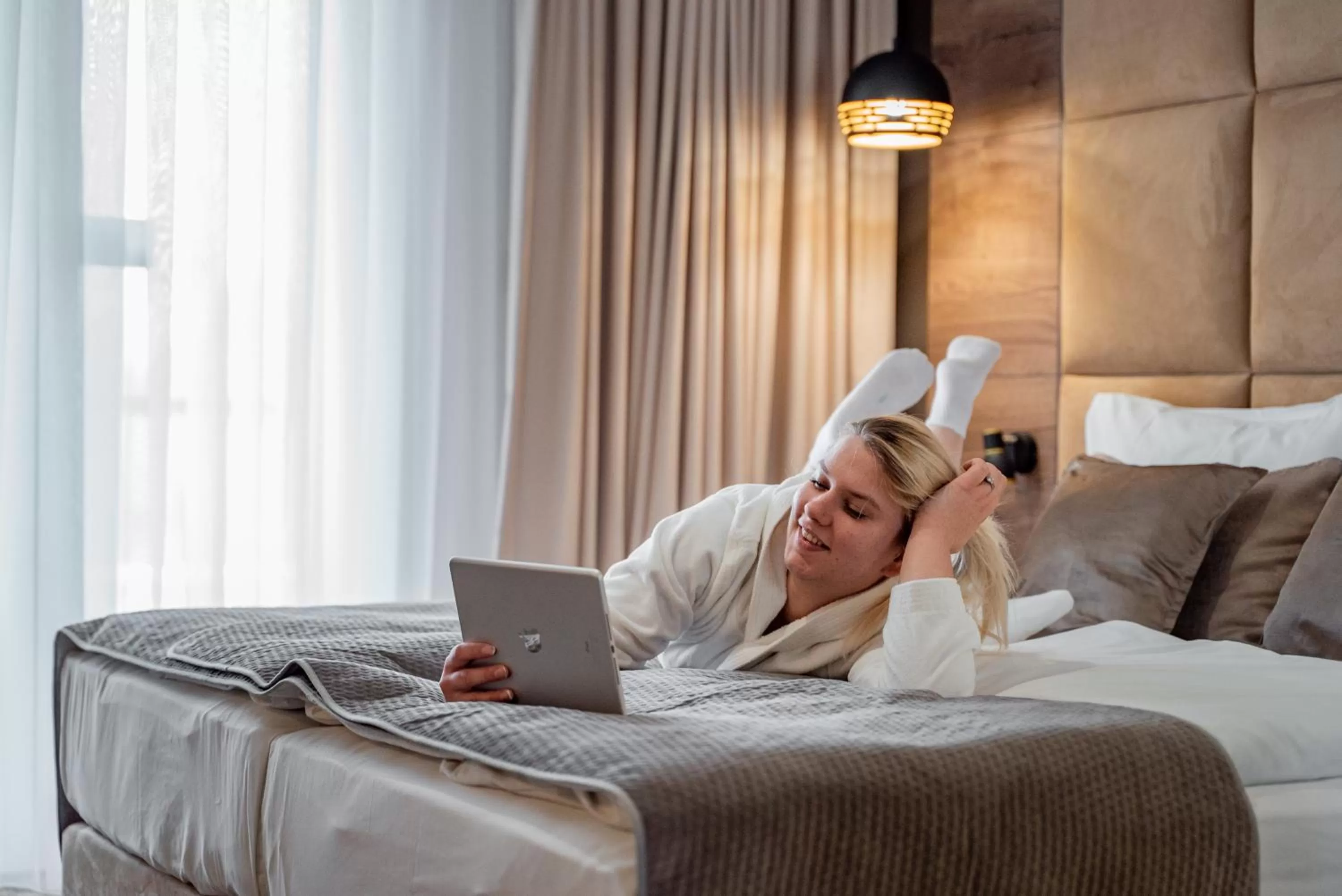 People, Bed in Hotel Mirjana & Rastoke