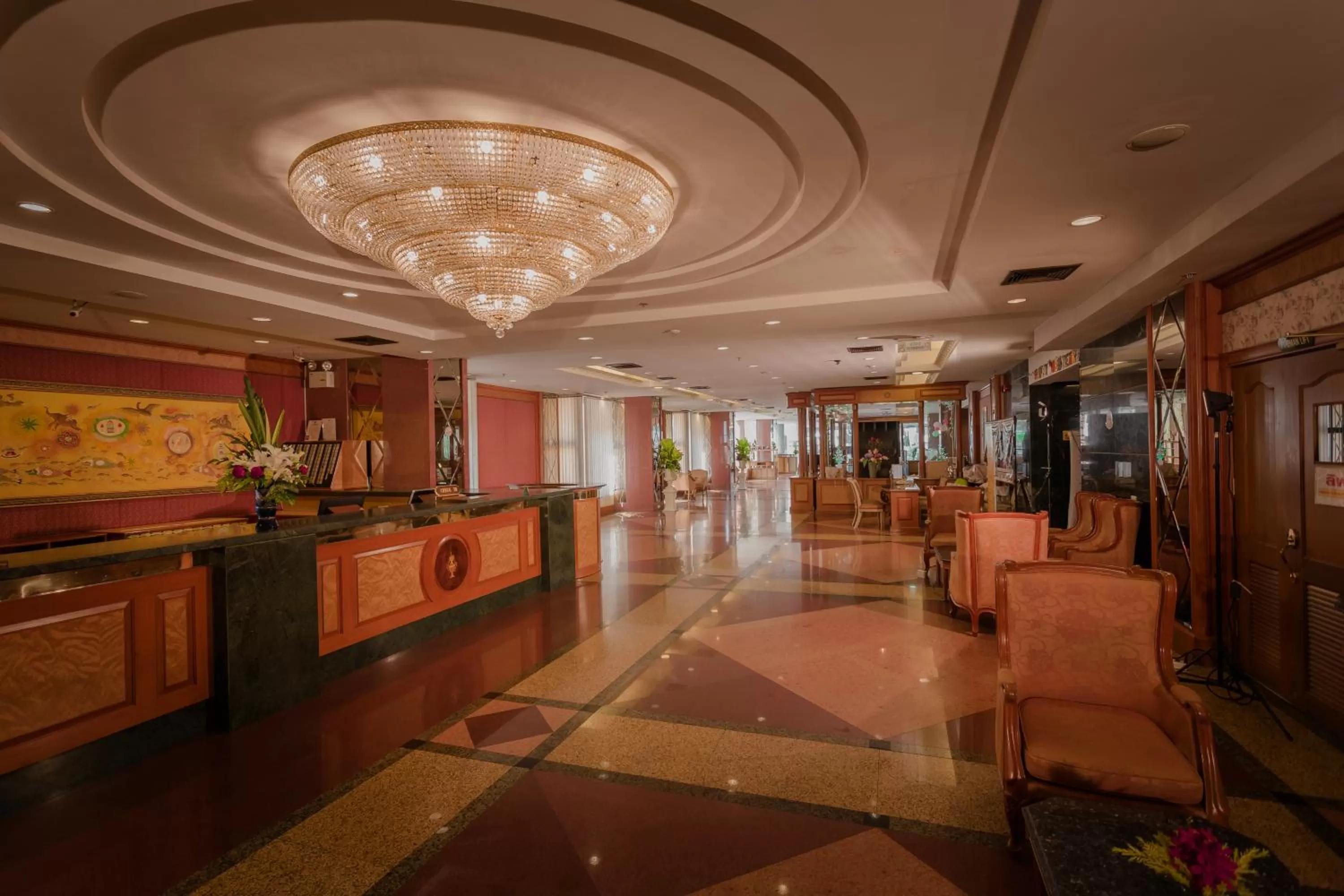 Lobby or reception in Grand Tower Inn Rama 6