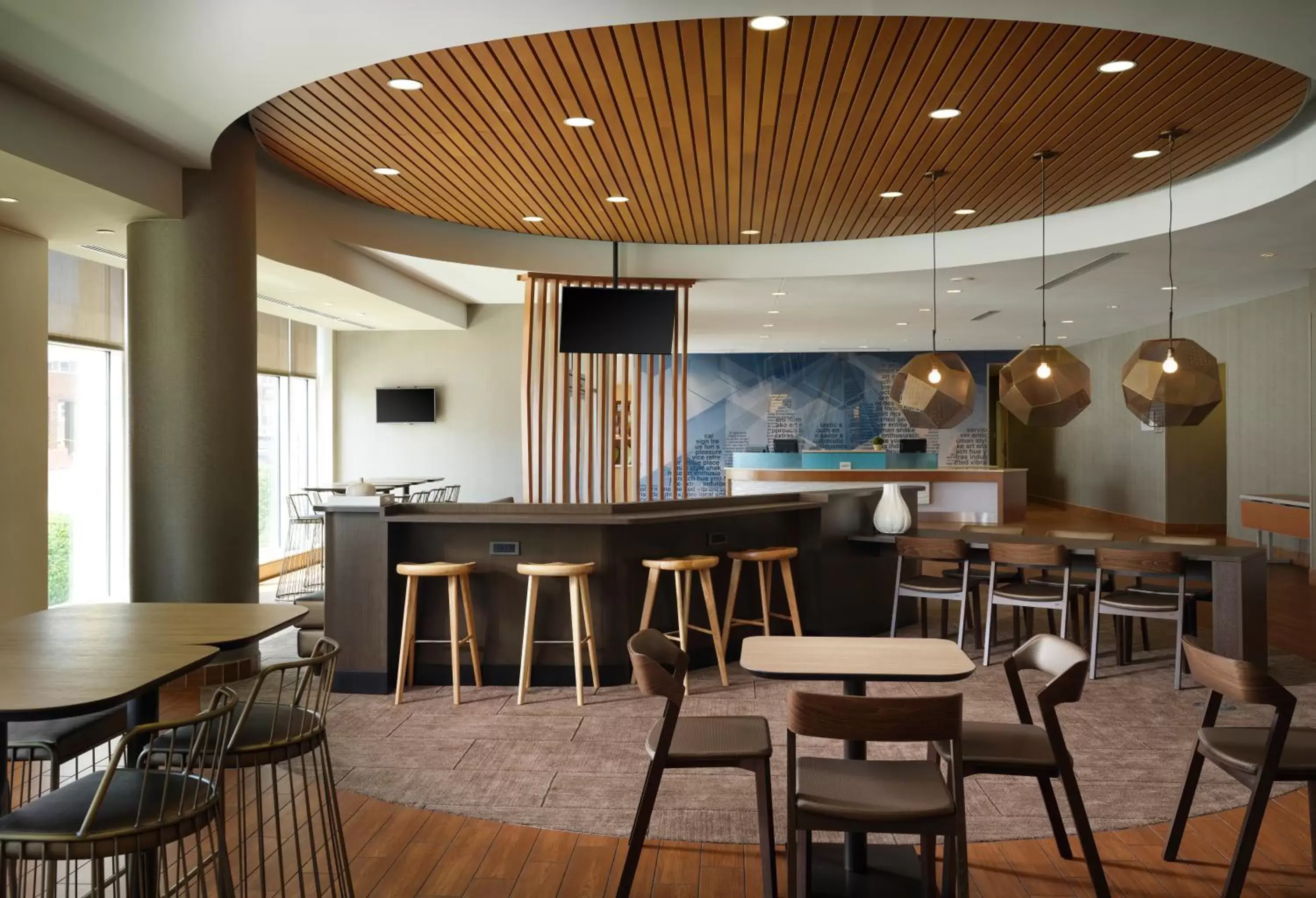 Lobby or reception, Lounge/Bar in SpringHill Suites by Marriott Pittsburgh Mt. Lebanon