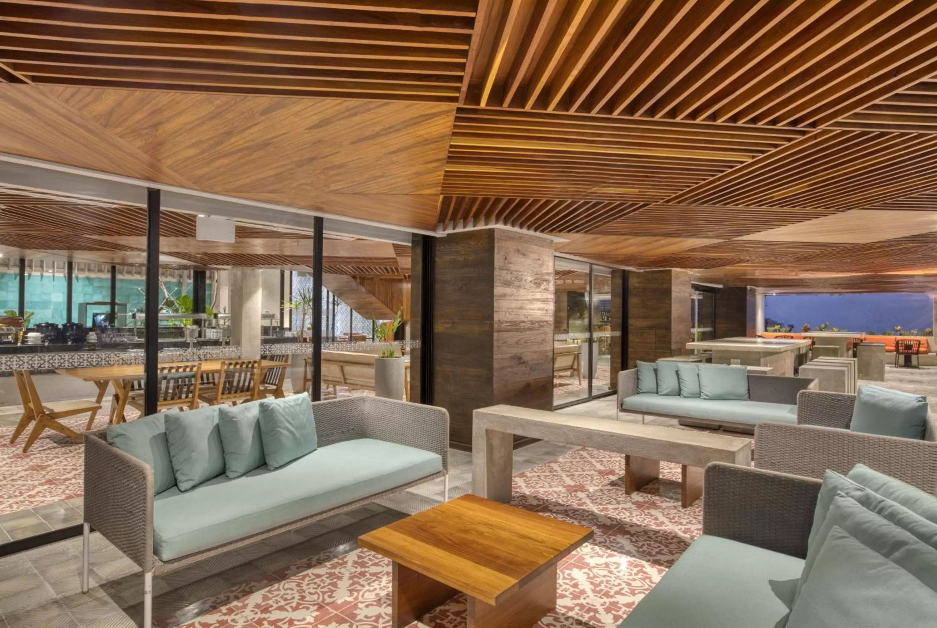 Lobby or reception, Seating Area in Mex Hoteles