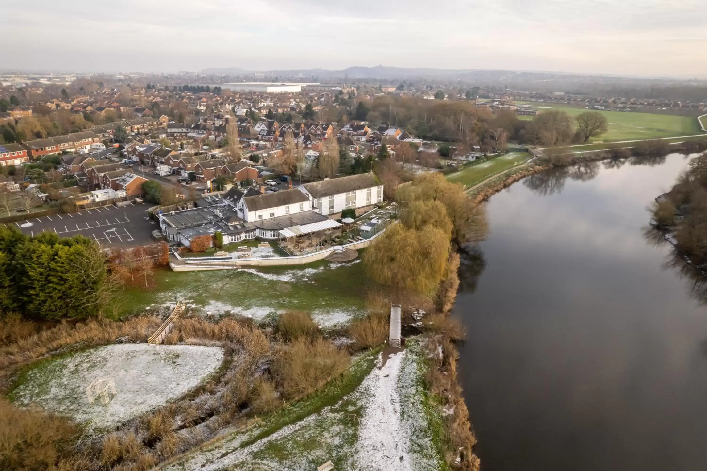 Bird's-eye View in Riverside Hotel by Chef & Brewer Collection