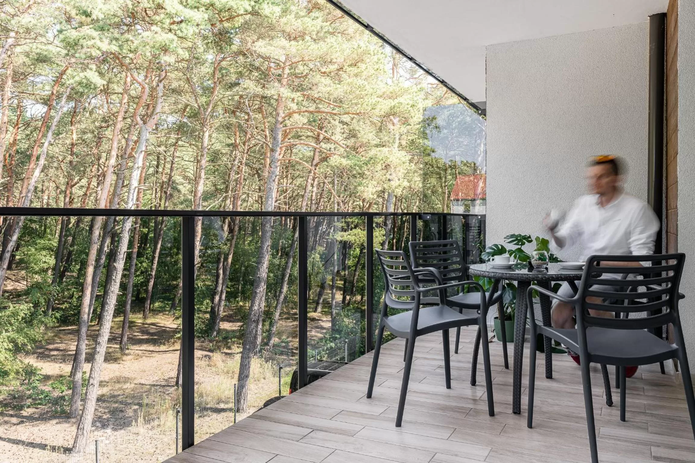 Natural landscape in Rezydencja Morski Tygiel