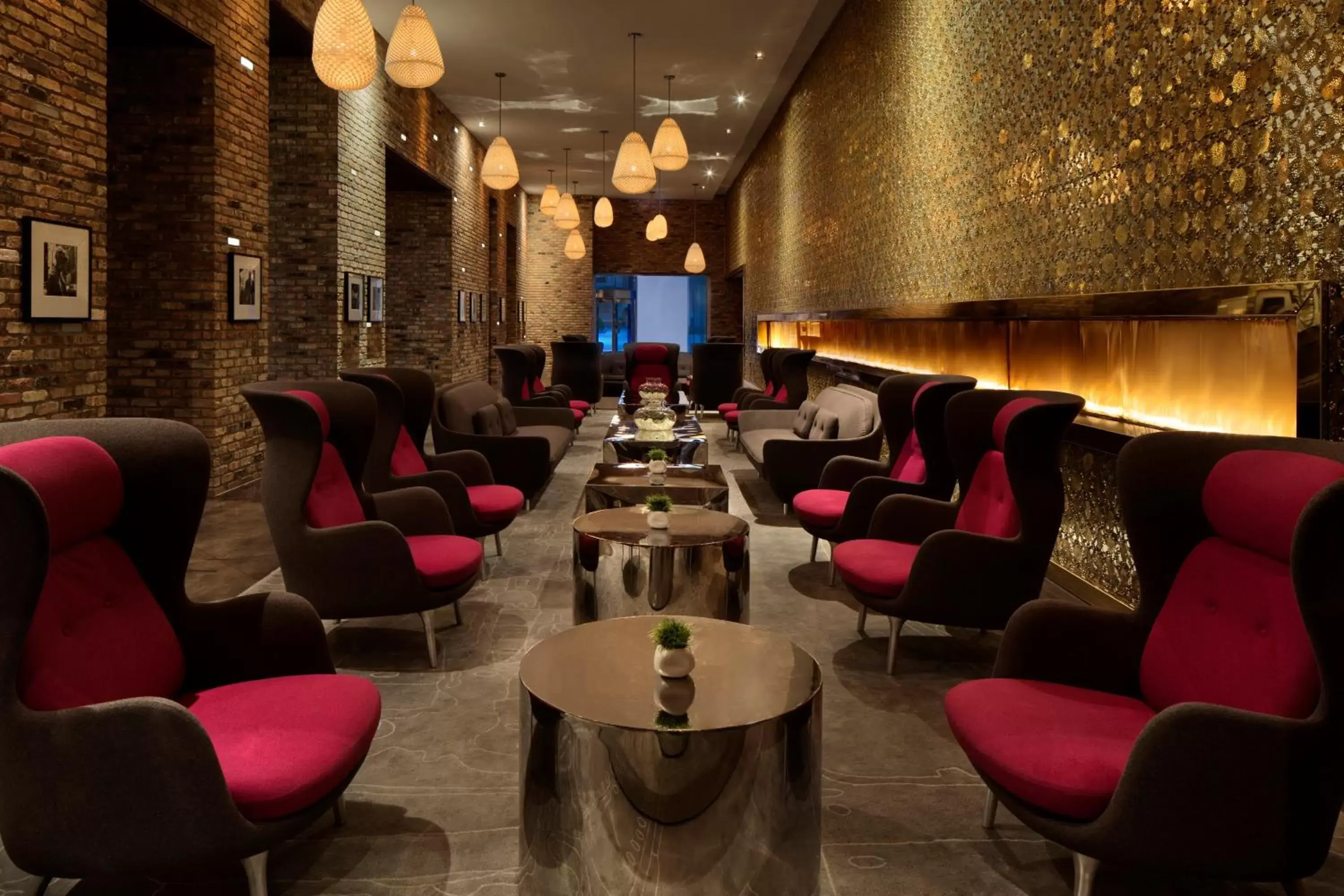 Decorative detail, Lounge/Bar in Radisson Blu Aqua Hotel Chicago