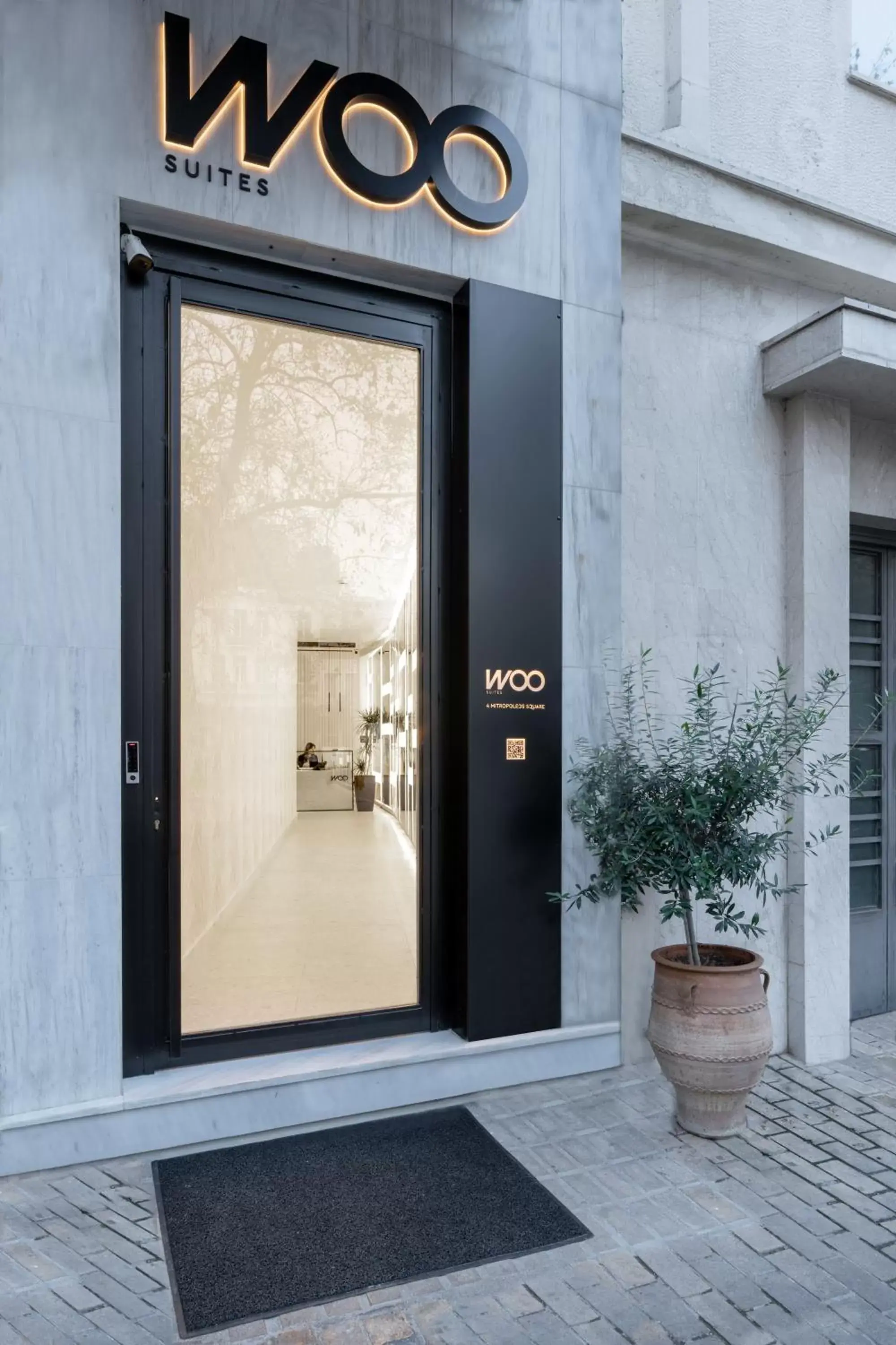 Facade/Entrance in Athens Woo Suites