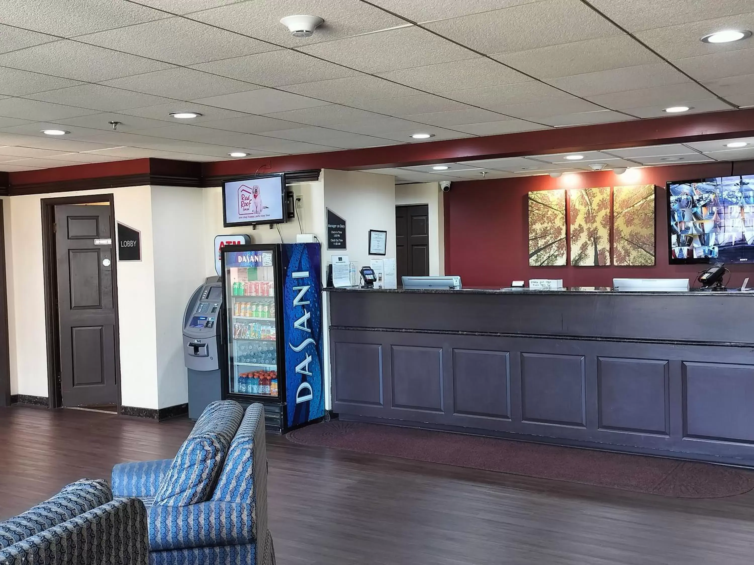 Lobby or reception in Red Roof Inn Lancaster
