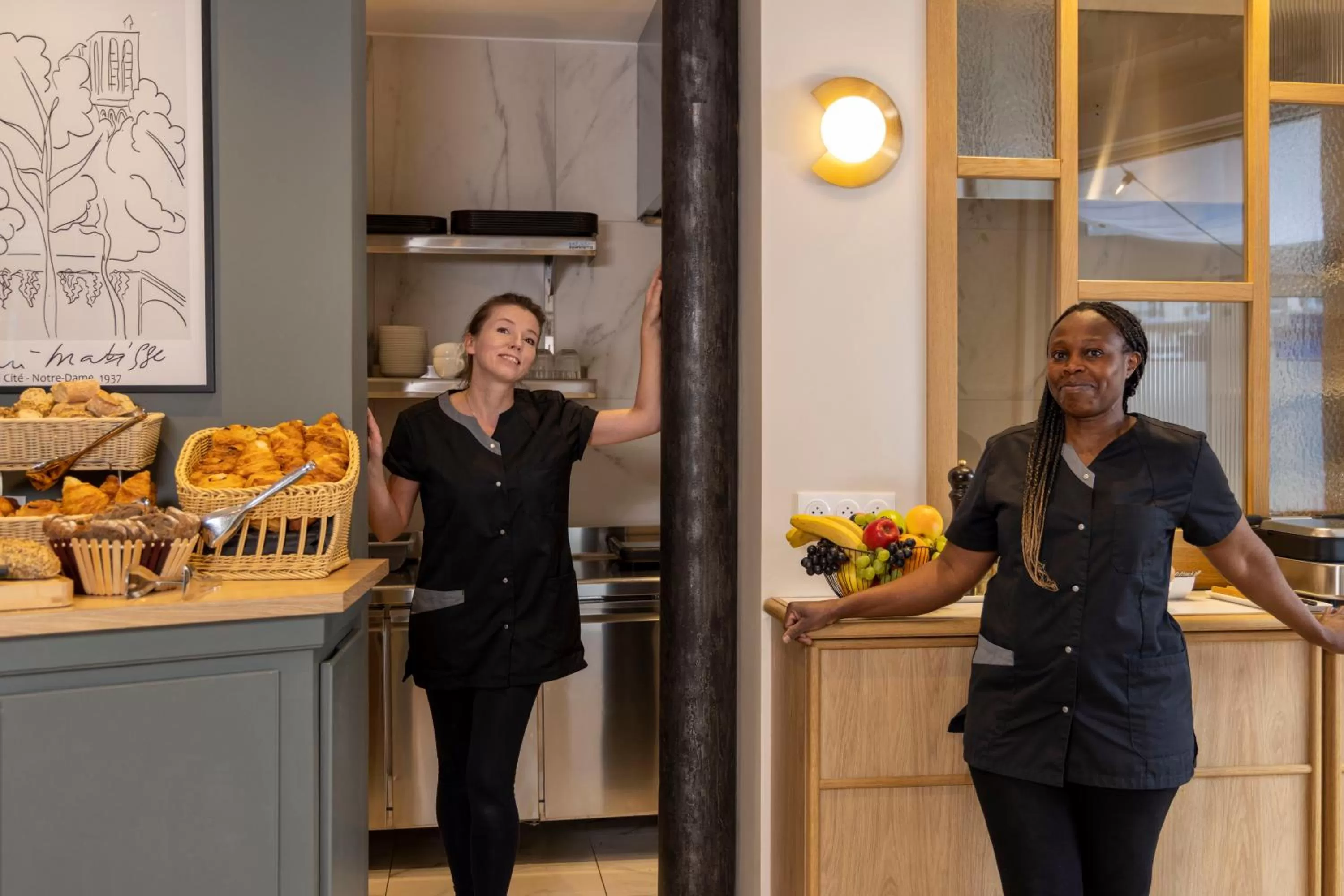 Staff in Hotel Abbatial Saint Germain