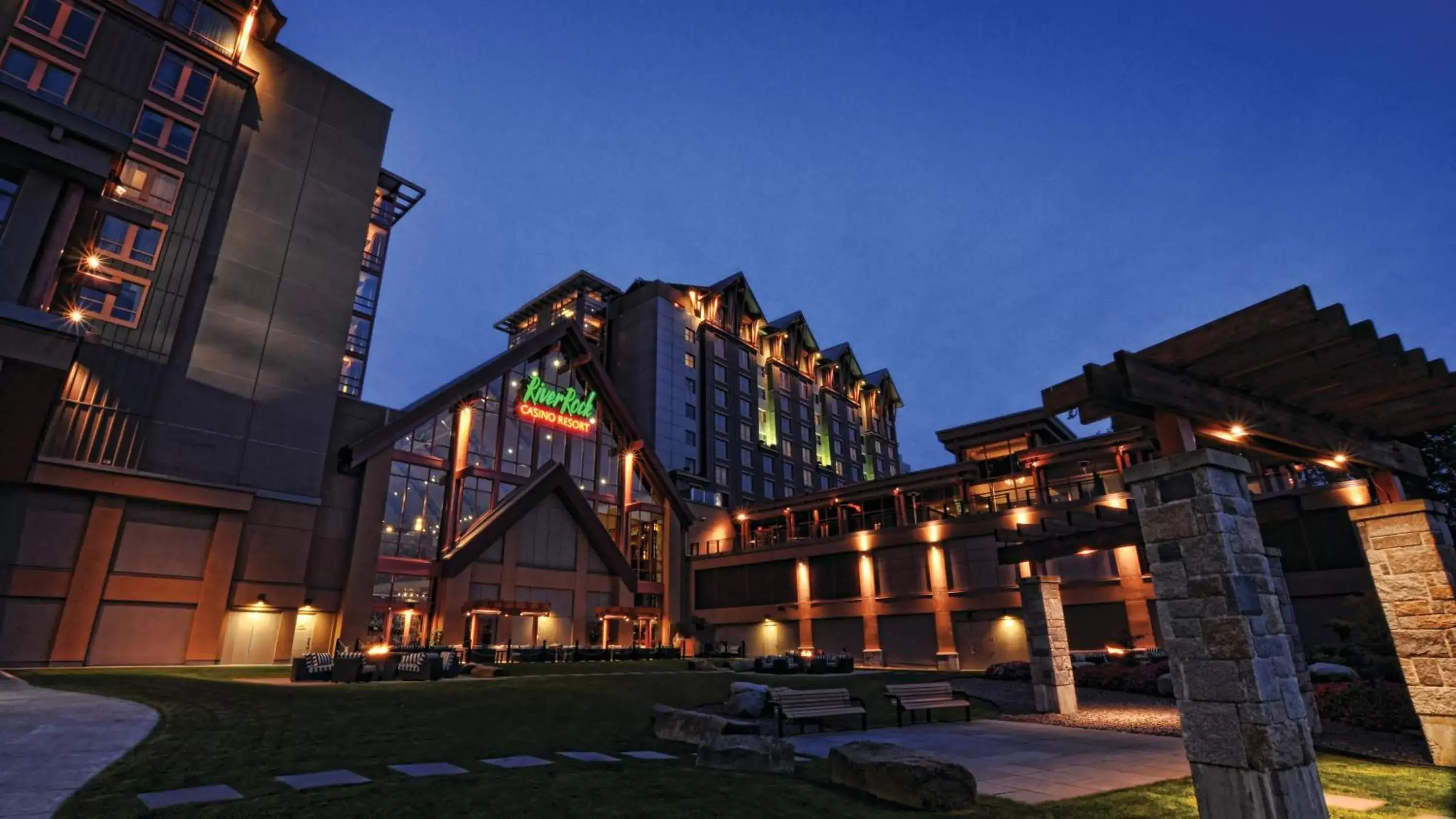 Facade/entrance, Property Building in River Rock Casino Hotel