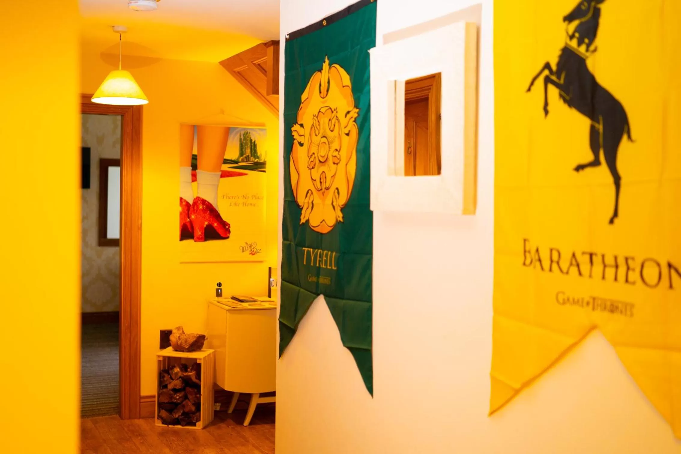 Communal lounge/ TV room in Carnately Lodge