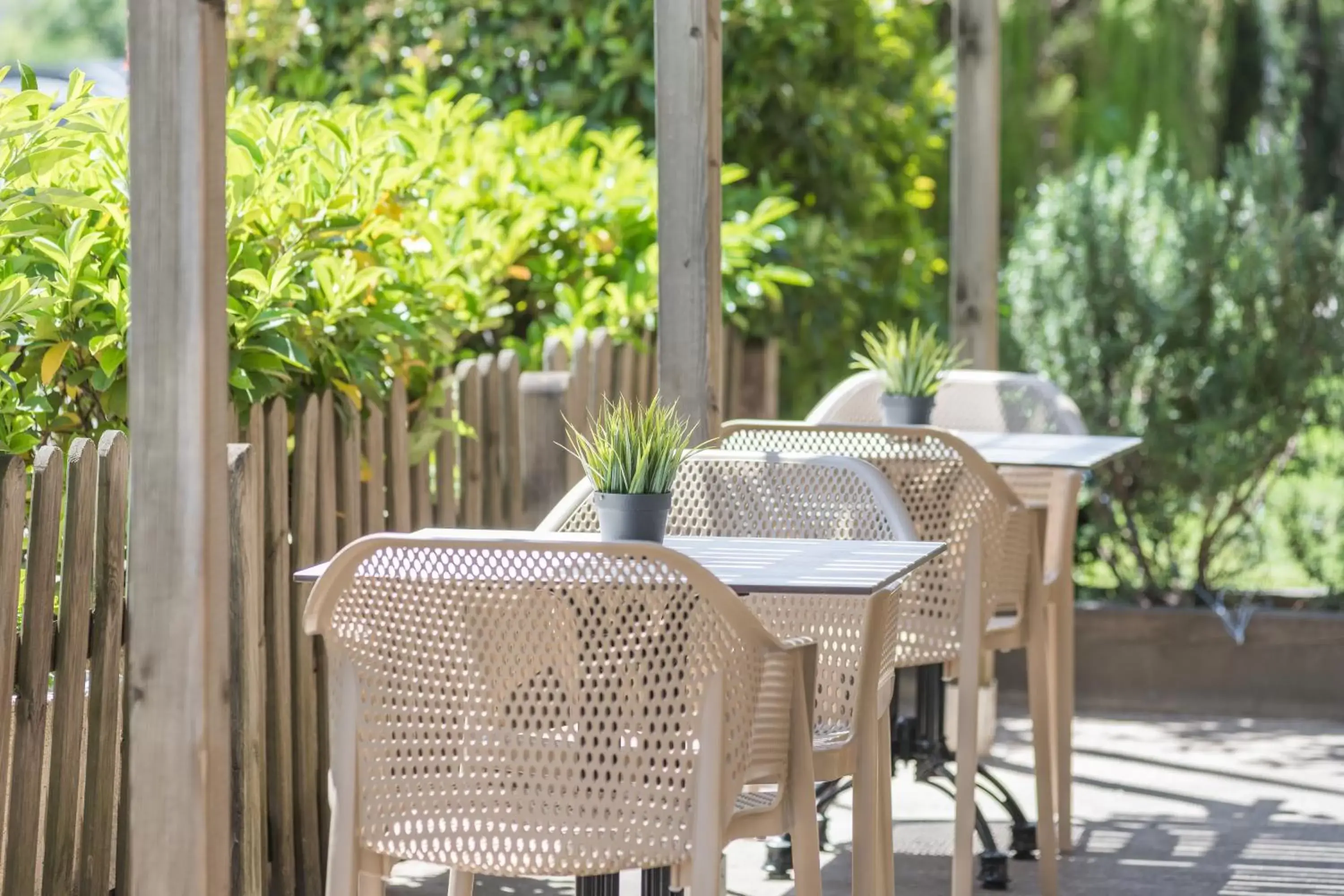 Patio in Hostal Buenos Aires