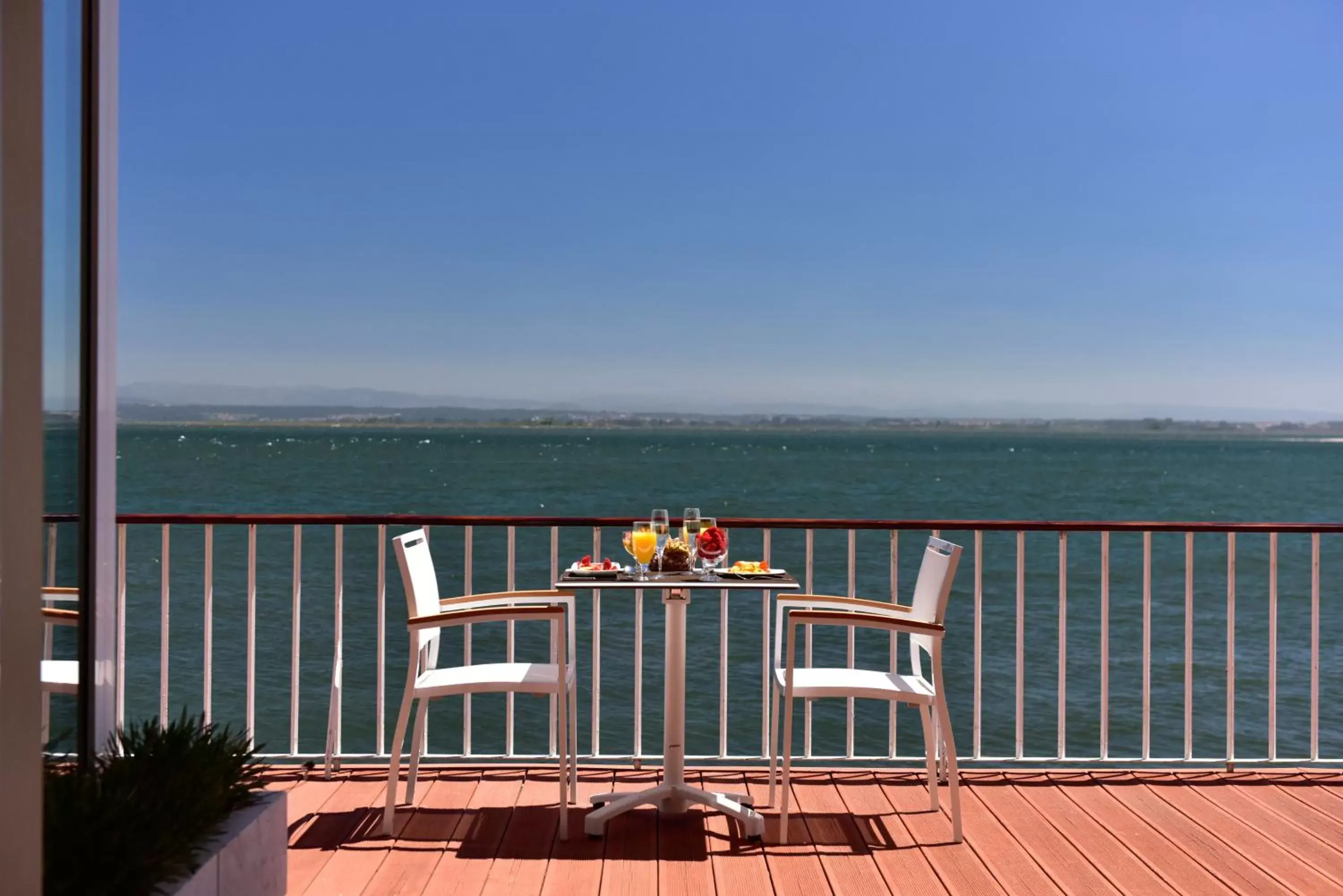 Balcony/Terrace in Pousada da Ria