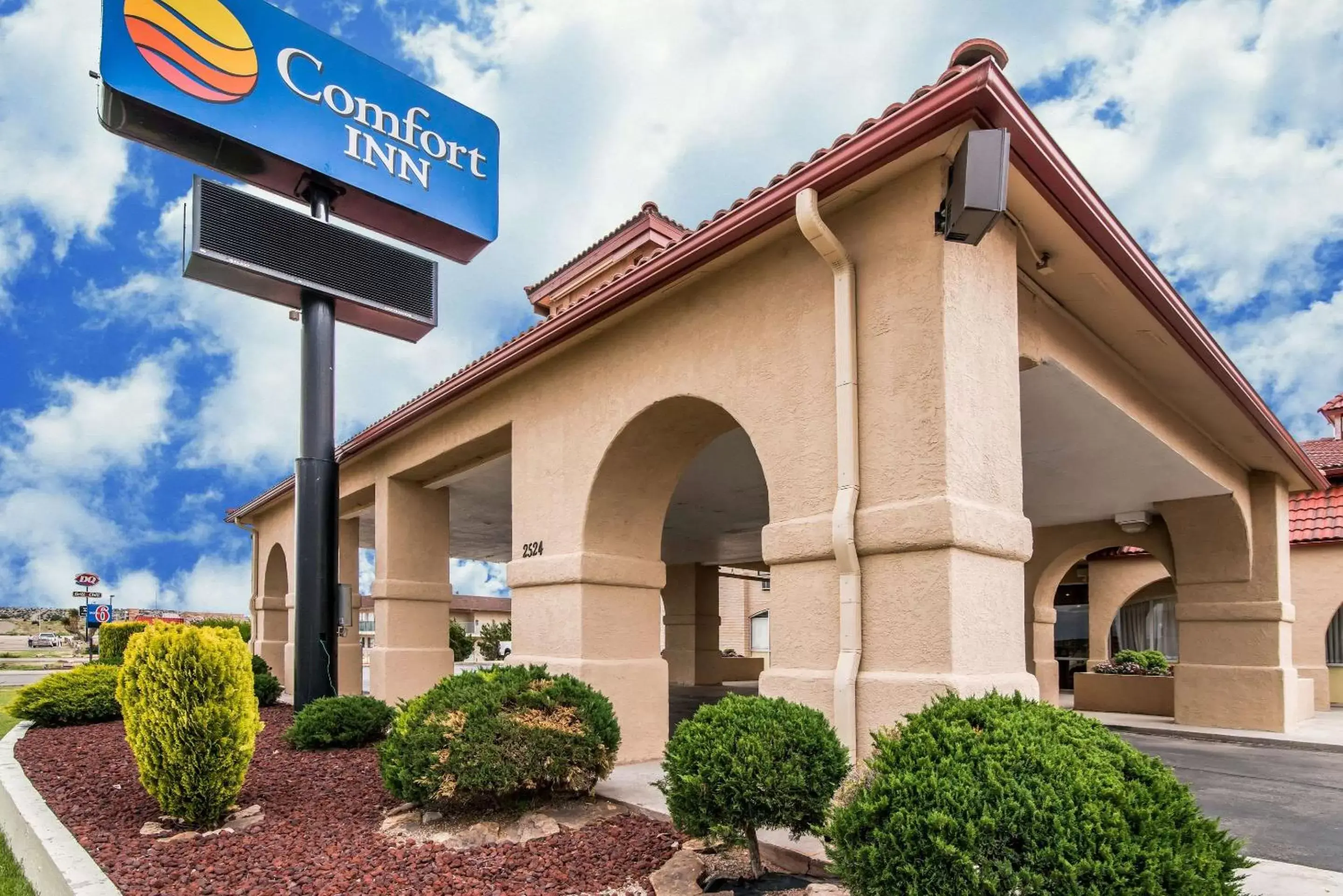 Property building in Comfort Inn City of Natural Lakes
