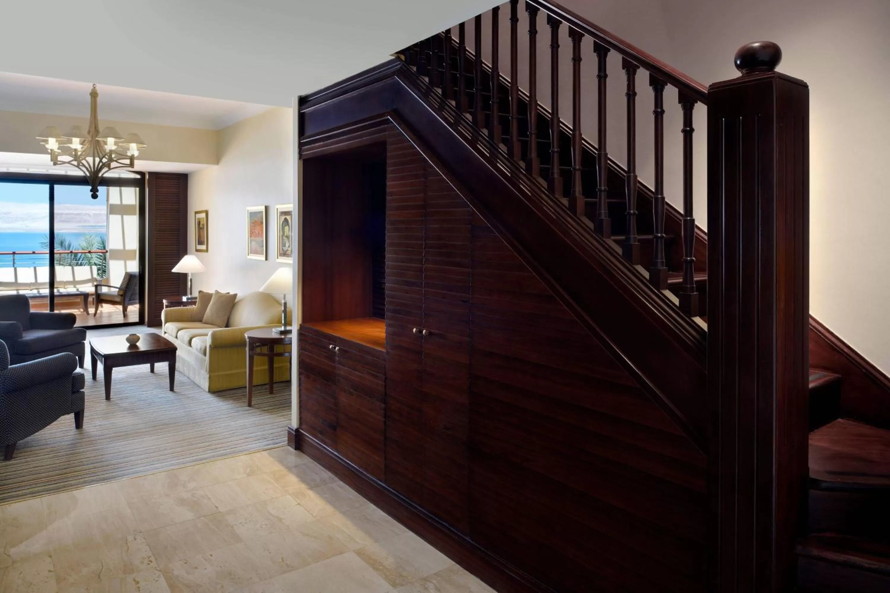 Living room in Dead Sea Marriott Resort & Spa