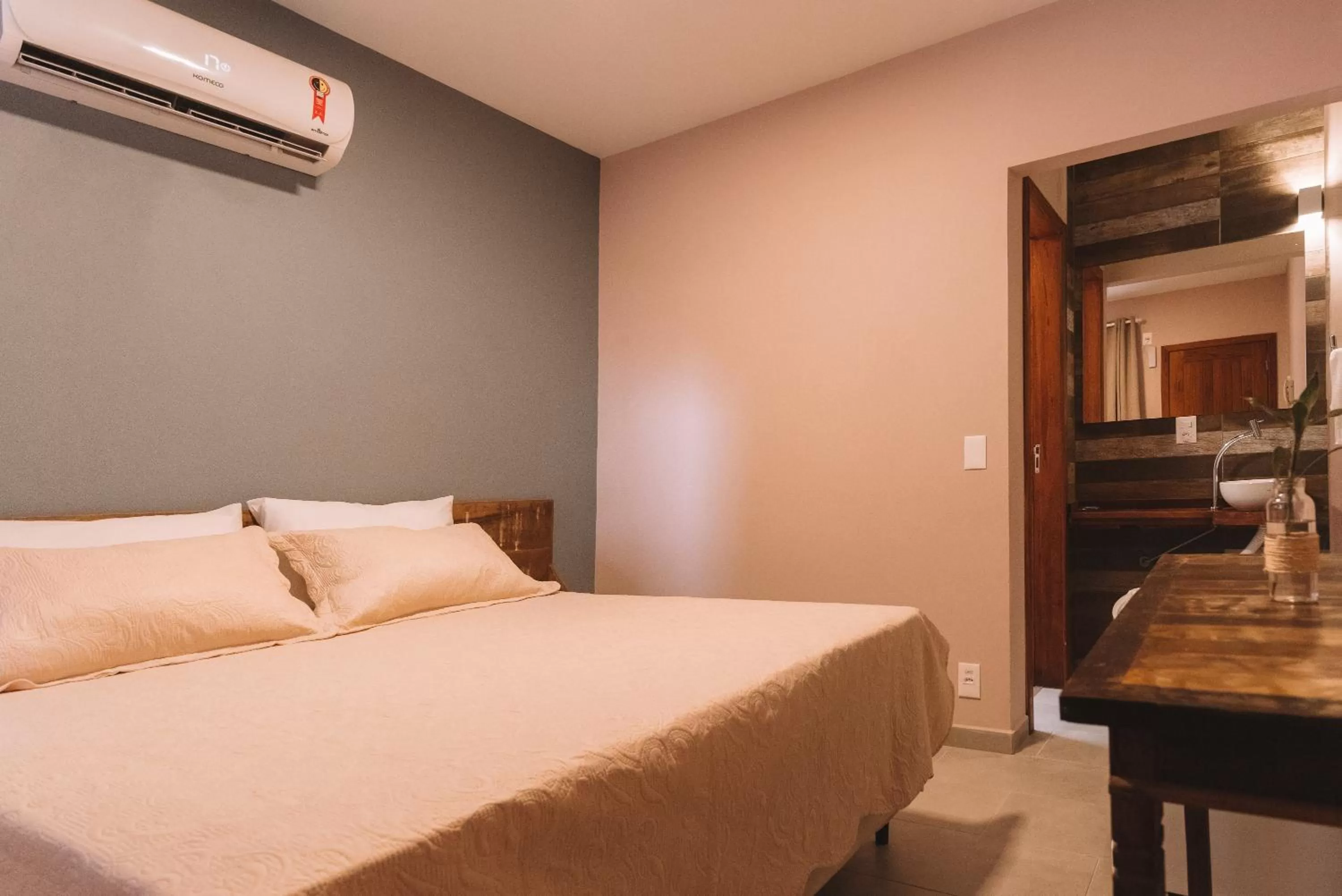 Bedroom, Bed in Pousada Moquirido