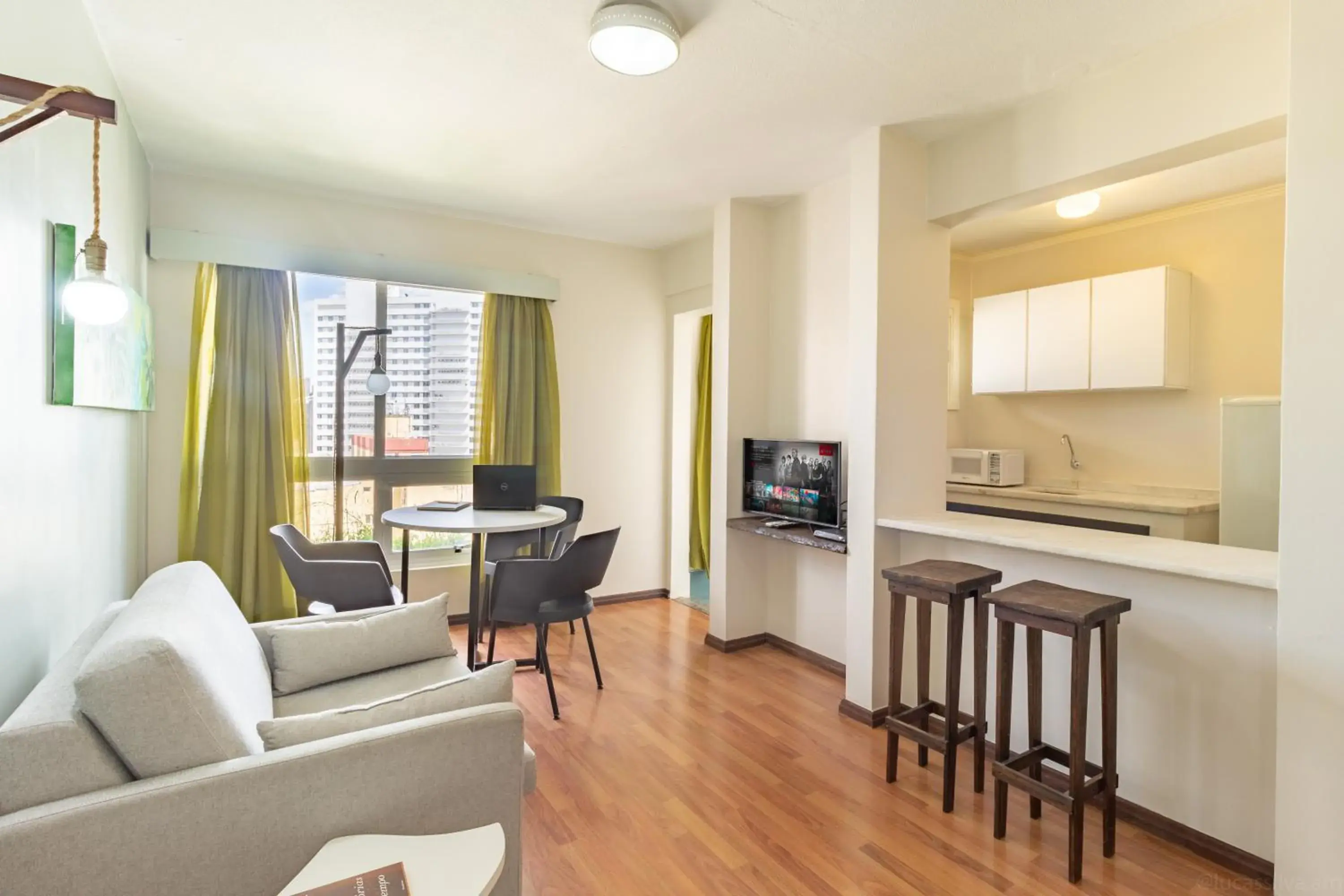 TV and multimedia, Seating Area in Eko Residence Hotel