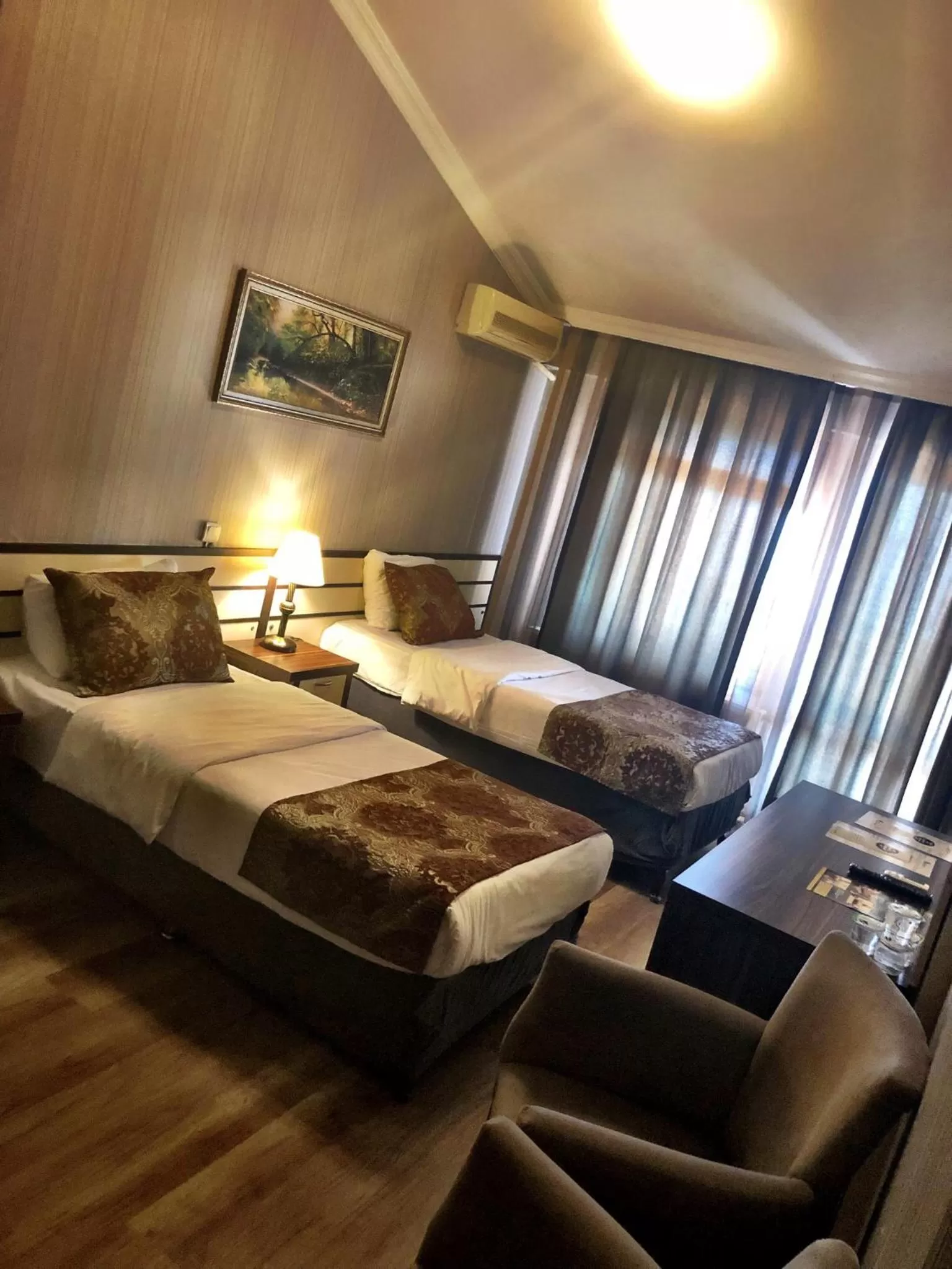 Bed in Family Resort Hotel