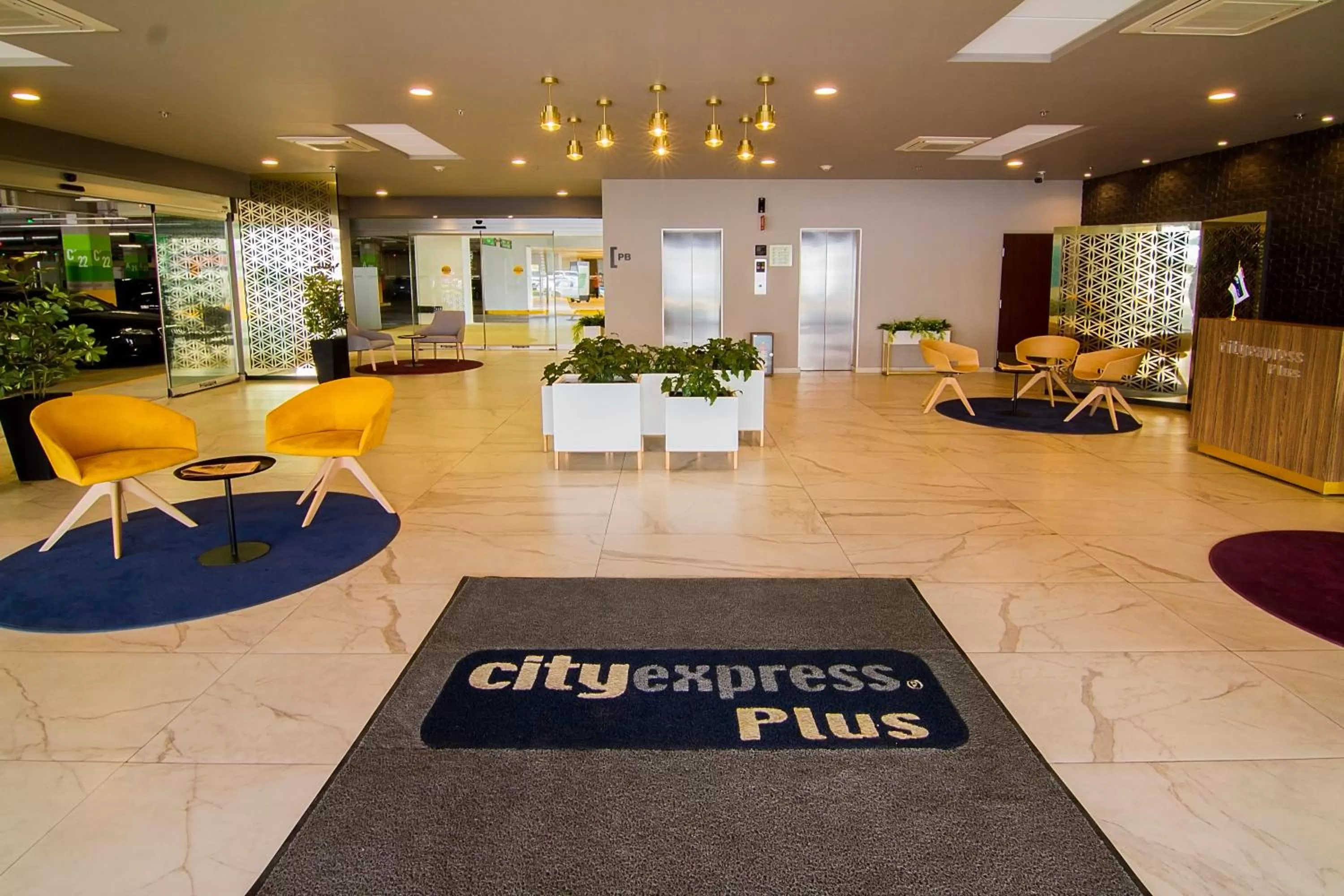 Lobby or reception in City Express Plus by Marriott Ciudad de México Mundo E