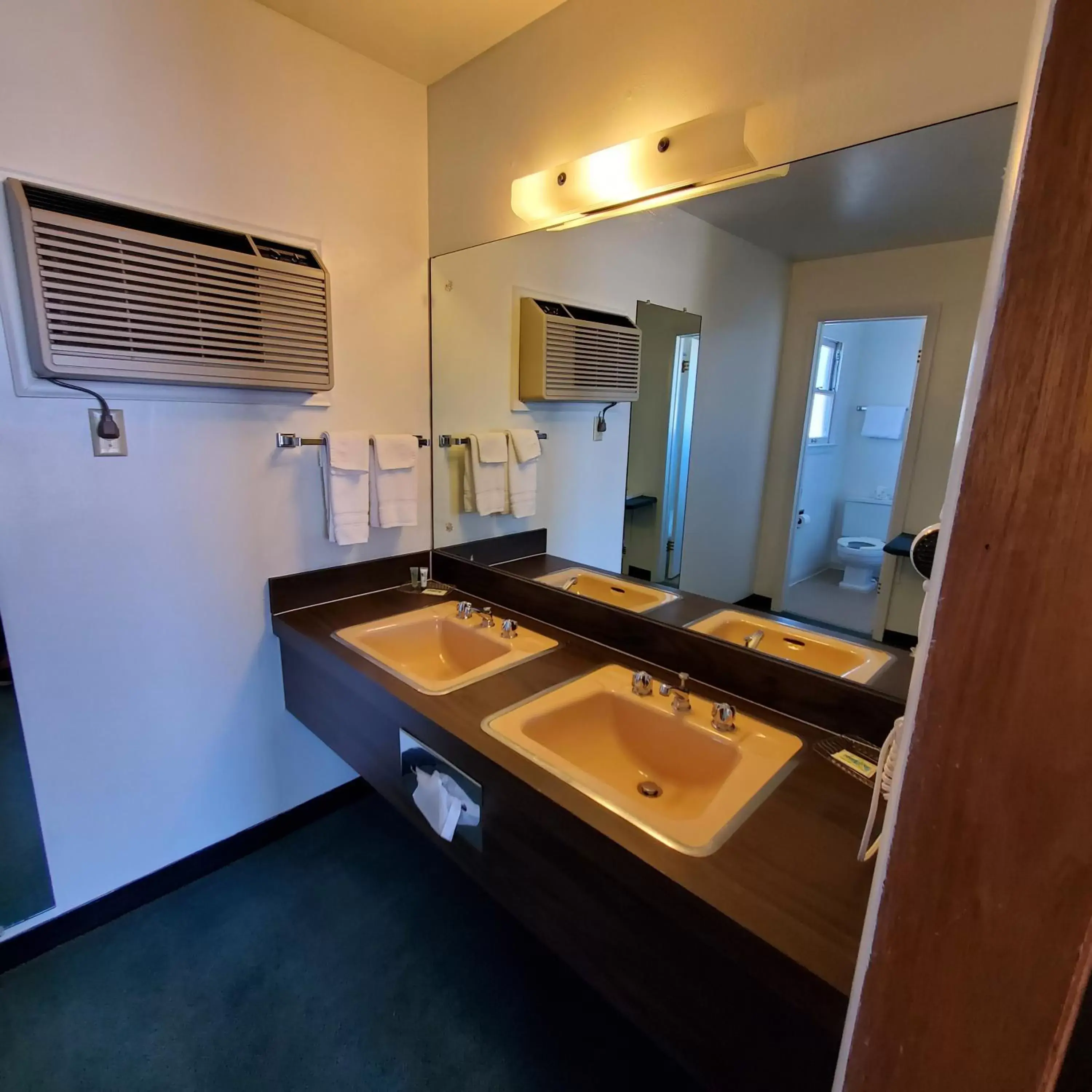 Bathroom in Robin Hood Motel