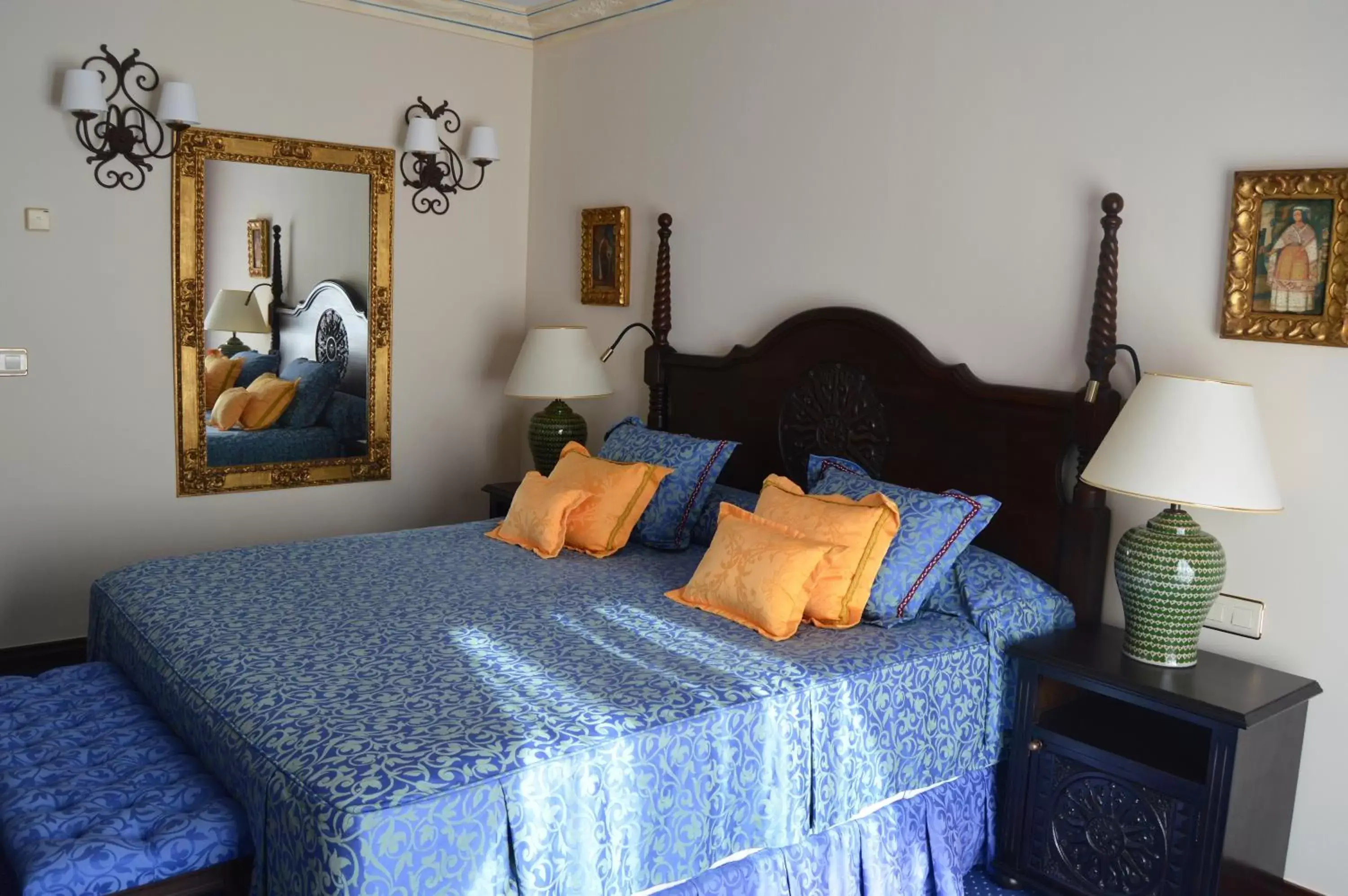 Bedroom, Bed in Europe Villa Cortes GL