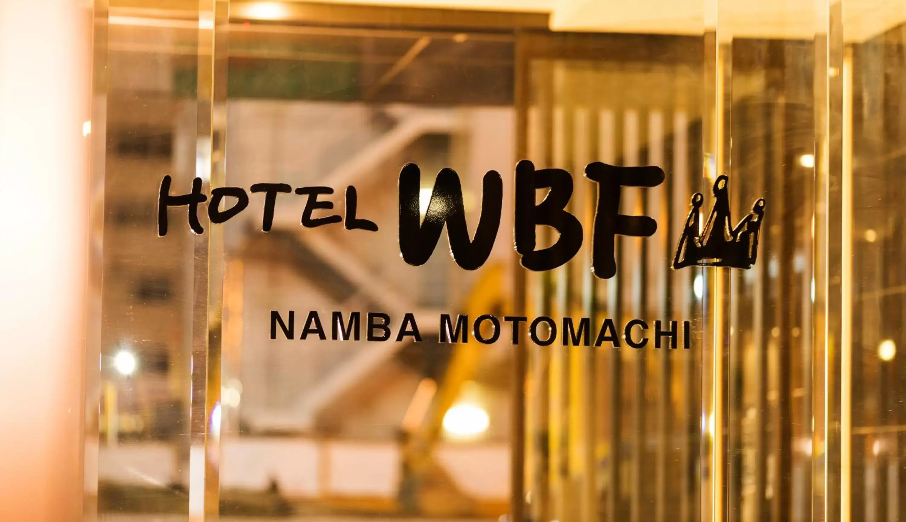 Decorative detail in Hotel WBF Namba Motomachi