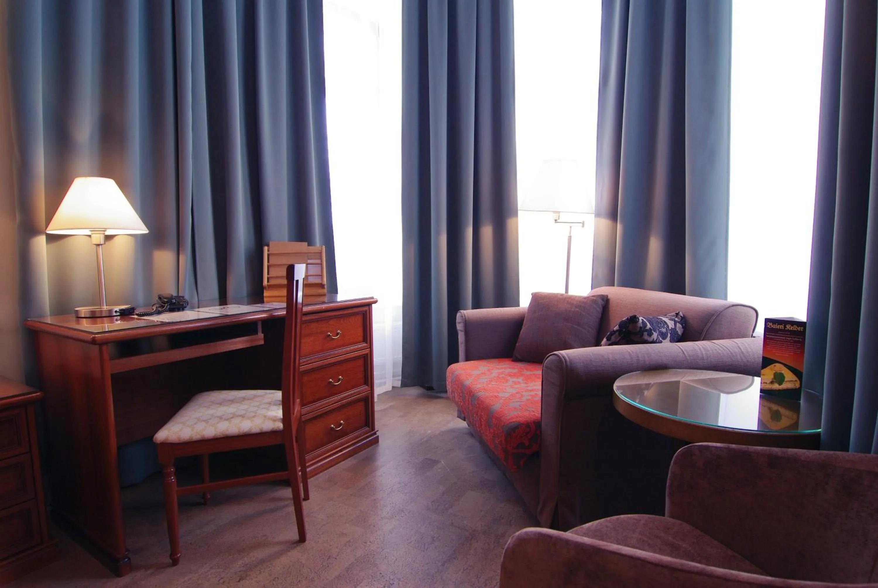 Seating area in Hotel St. Barbara