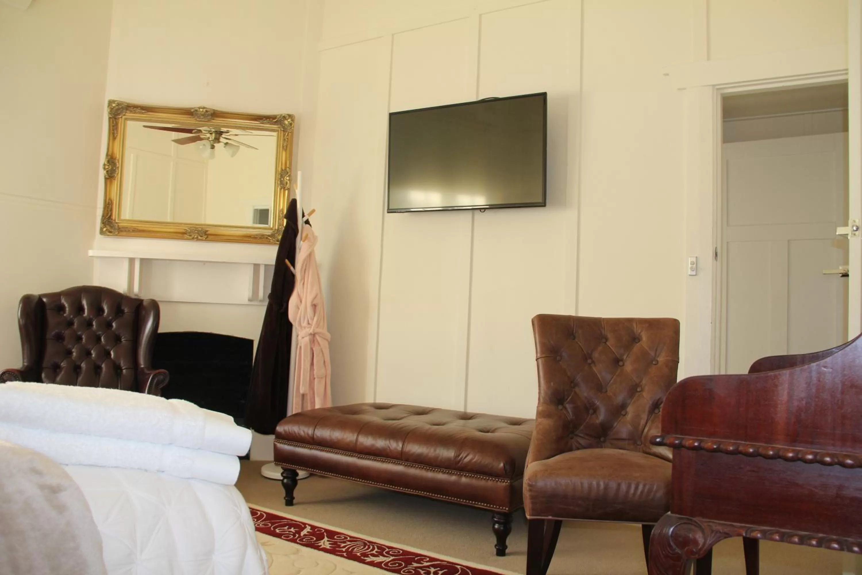 Bed in Mentor Chambers Apartment Bed & Breakfast