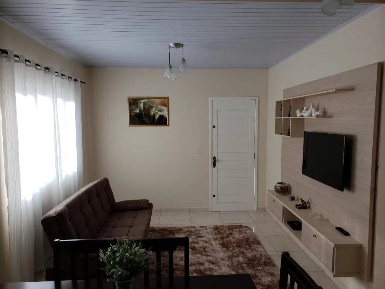 TV and multimedia, Seating Area in Felipe Family Houses - Casas de temporada