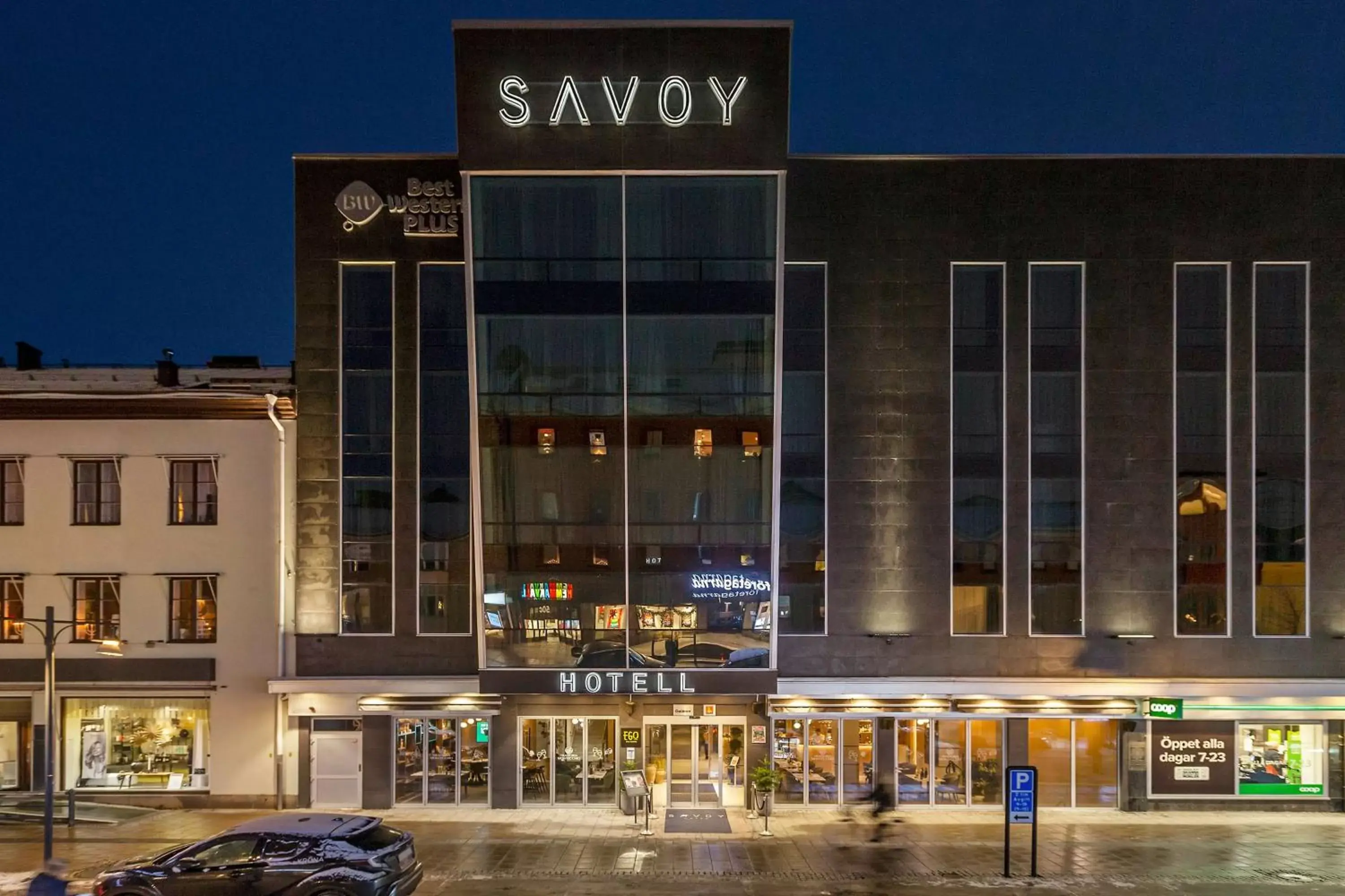 Property building in Best Western Plus Savoy Lulea Property building in Best Western Plus Savoy Lulea
