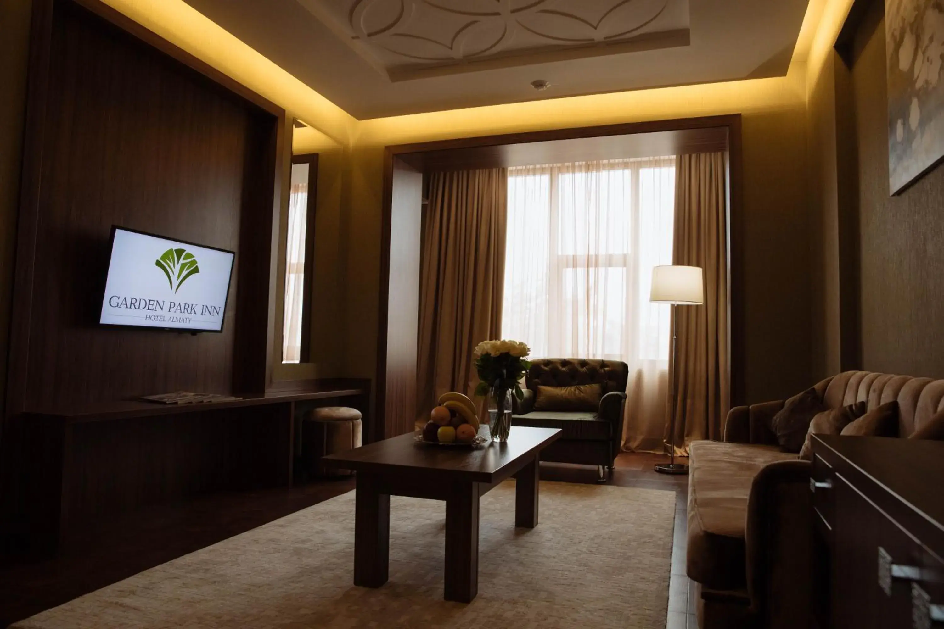 Living room, Seating Area in Garden Park Inn