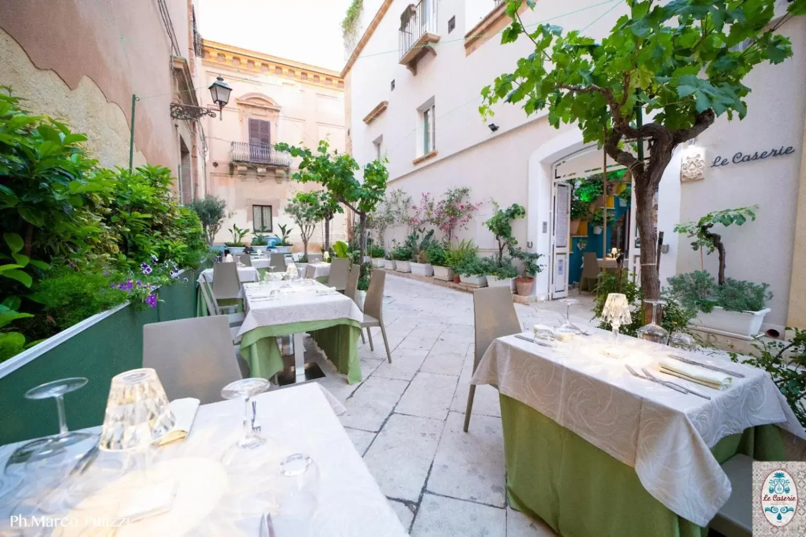 Patio, Restaurant/Places to Eat in Le Caserie Locanda di Charme