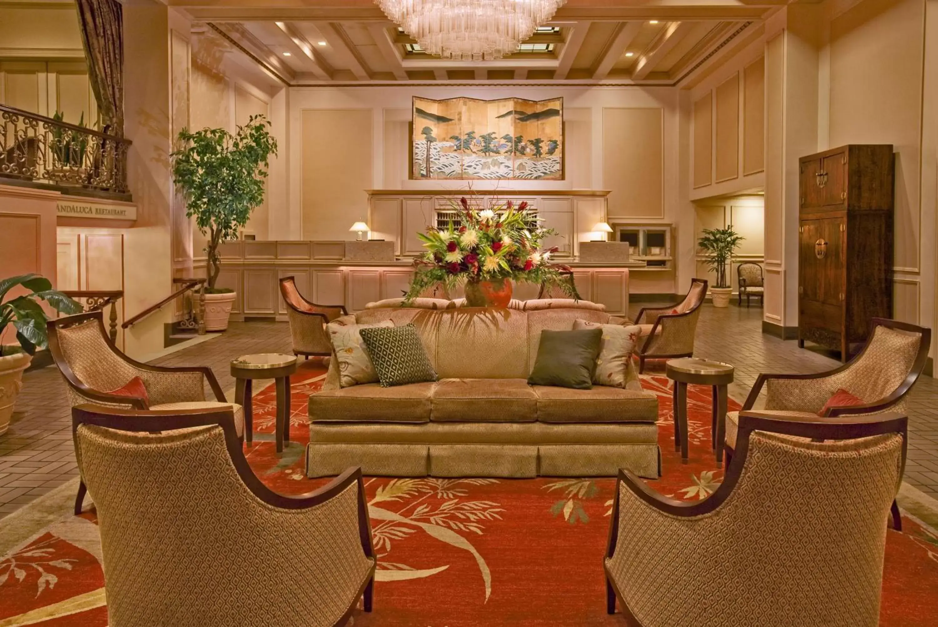 Lobby or reception, Seating Area in Mayflower Park Hotel