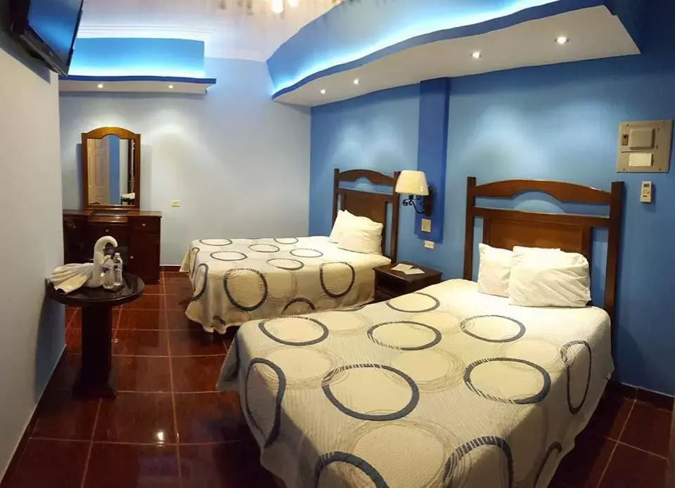 Photo of the whole room, Bed in HOTEL PARAÍSO DEL VALLE