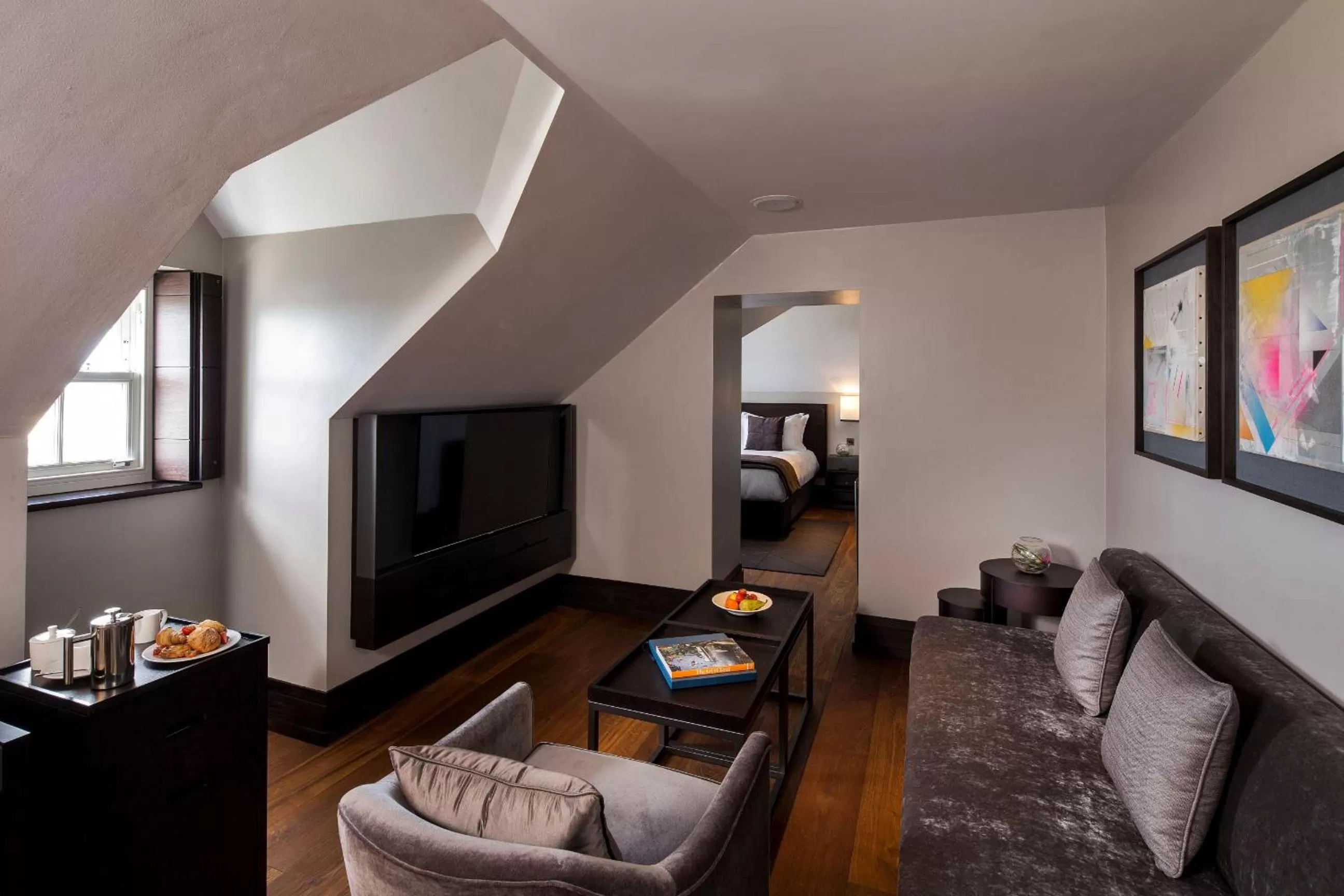 Living room in Twr y Felin Hotel