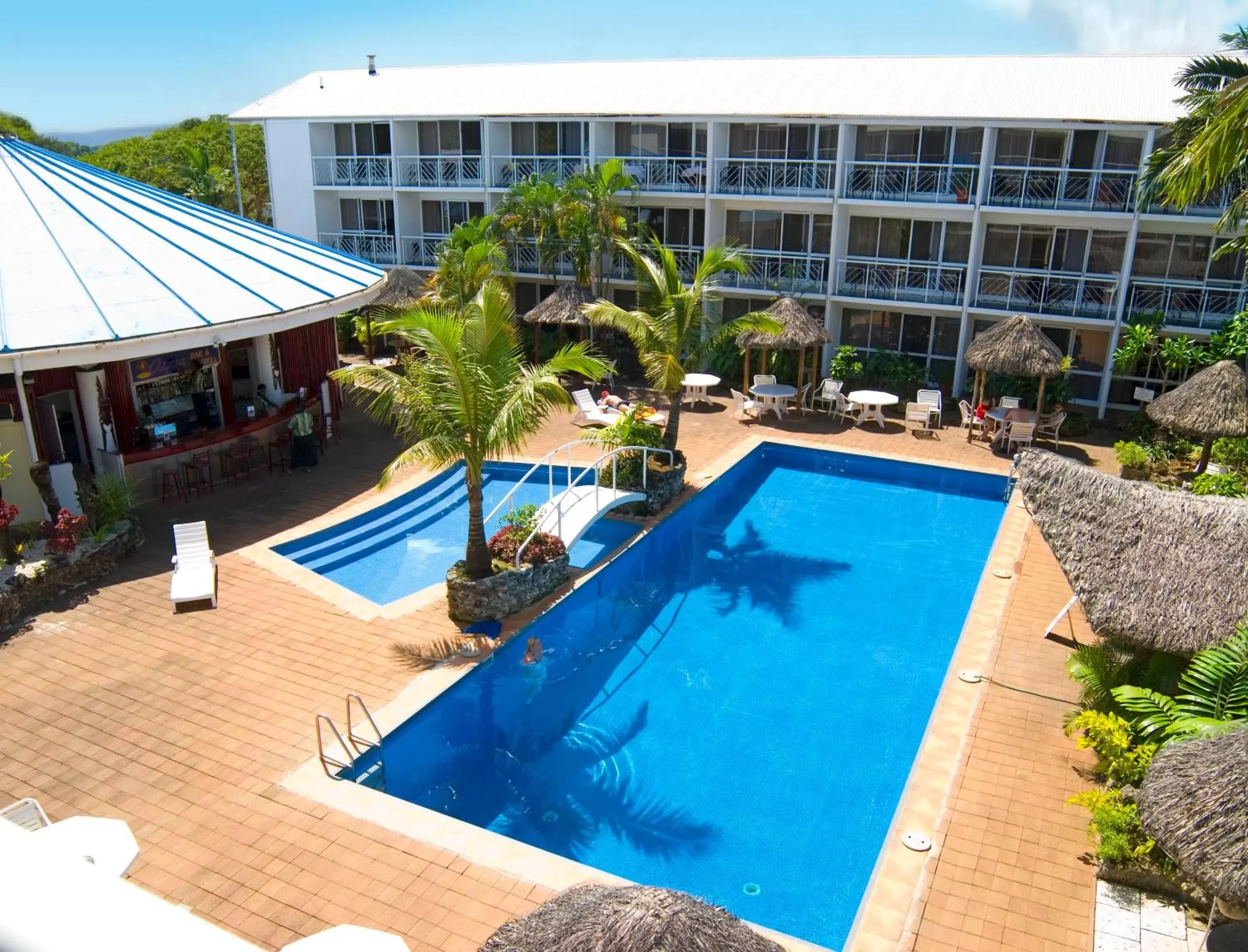 Swimming pool, Pool View in The Melanesian Port Vila