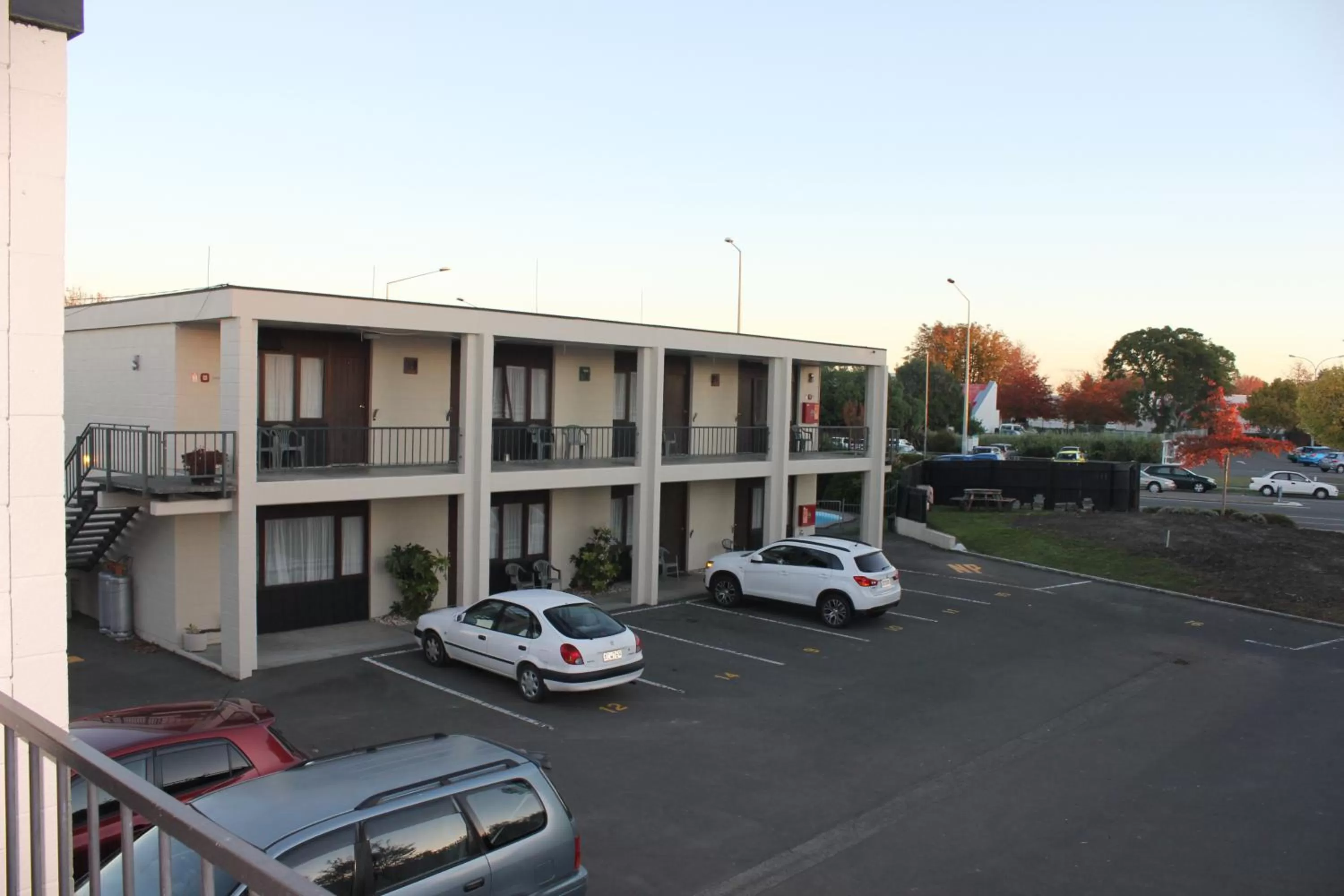 Balcony/Terrace in Elmore Lodge Motel