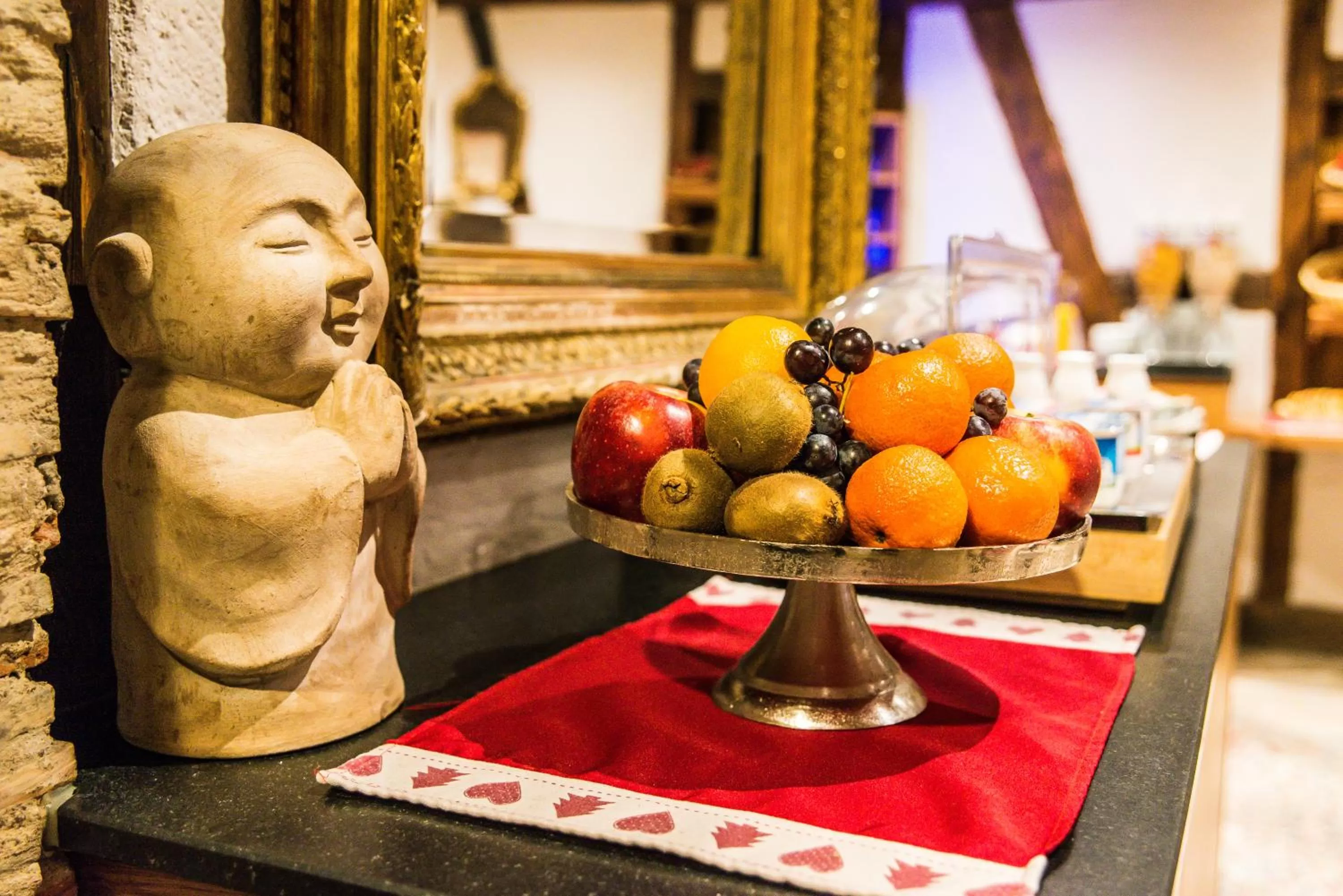 Breakfast in Hôtel Au Lion