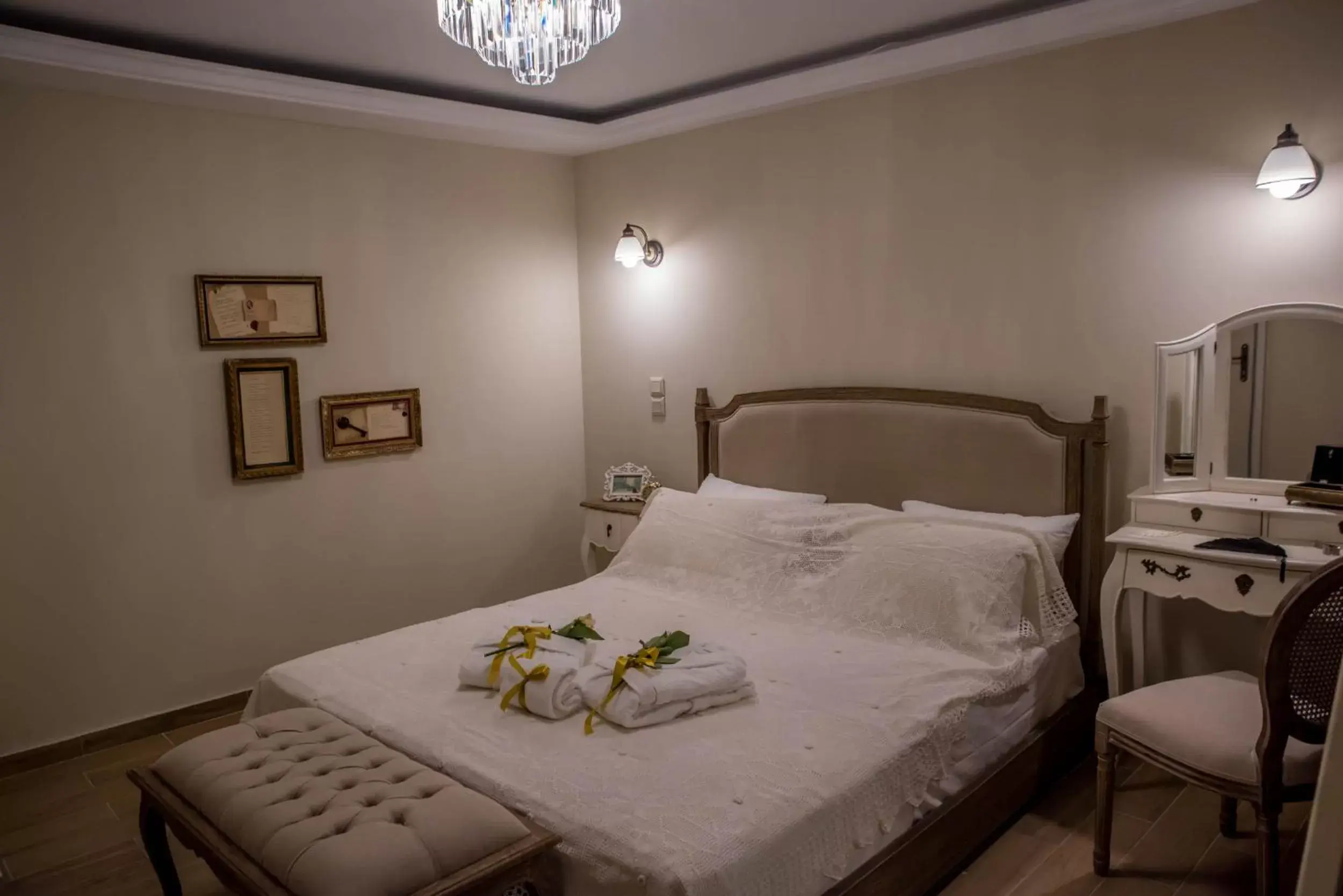 Bed in Kyria Boutique House