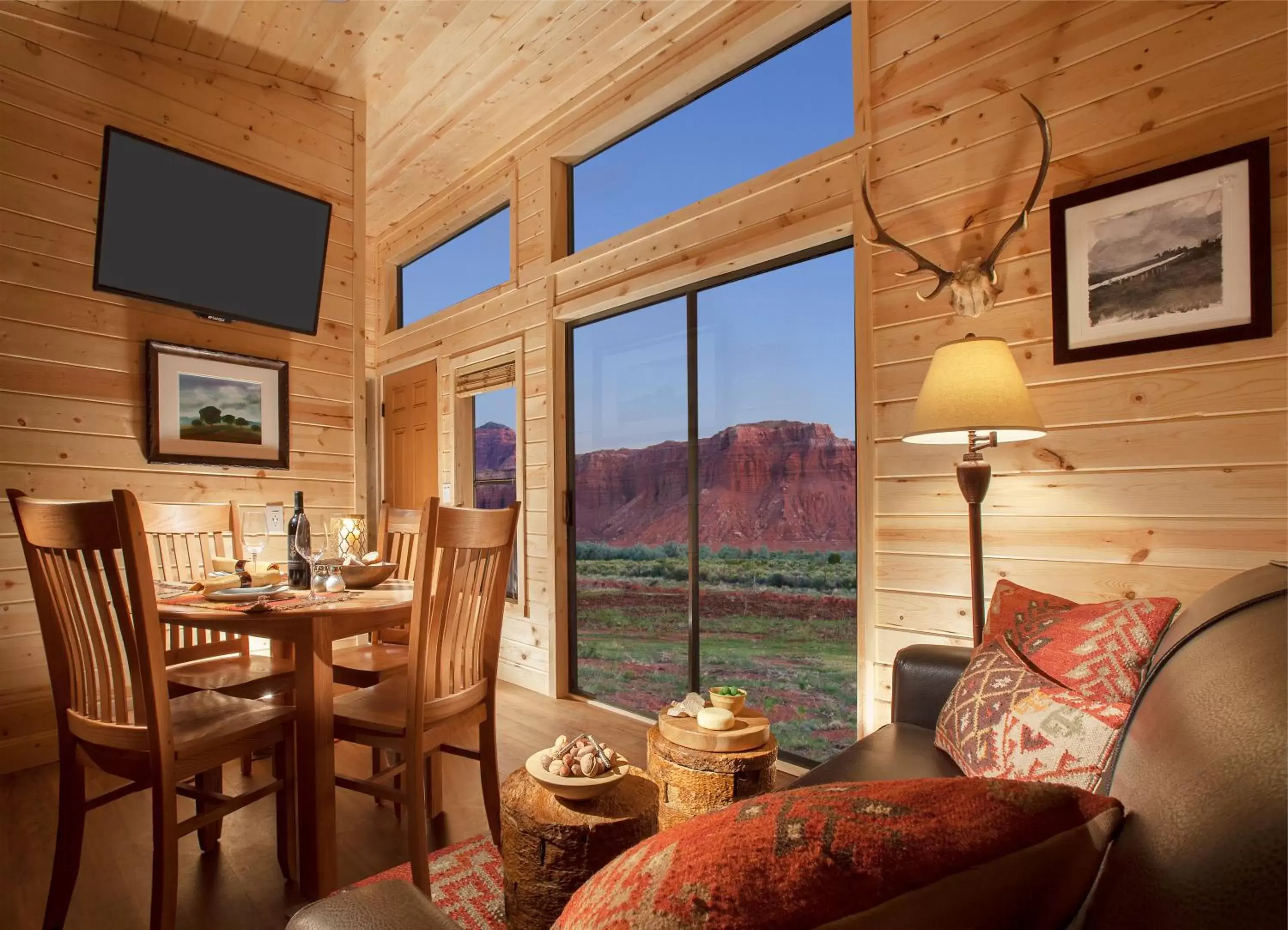 Seating Area in Capitol Reef Resort