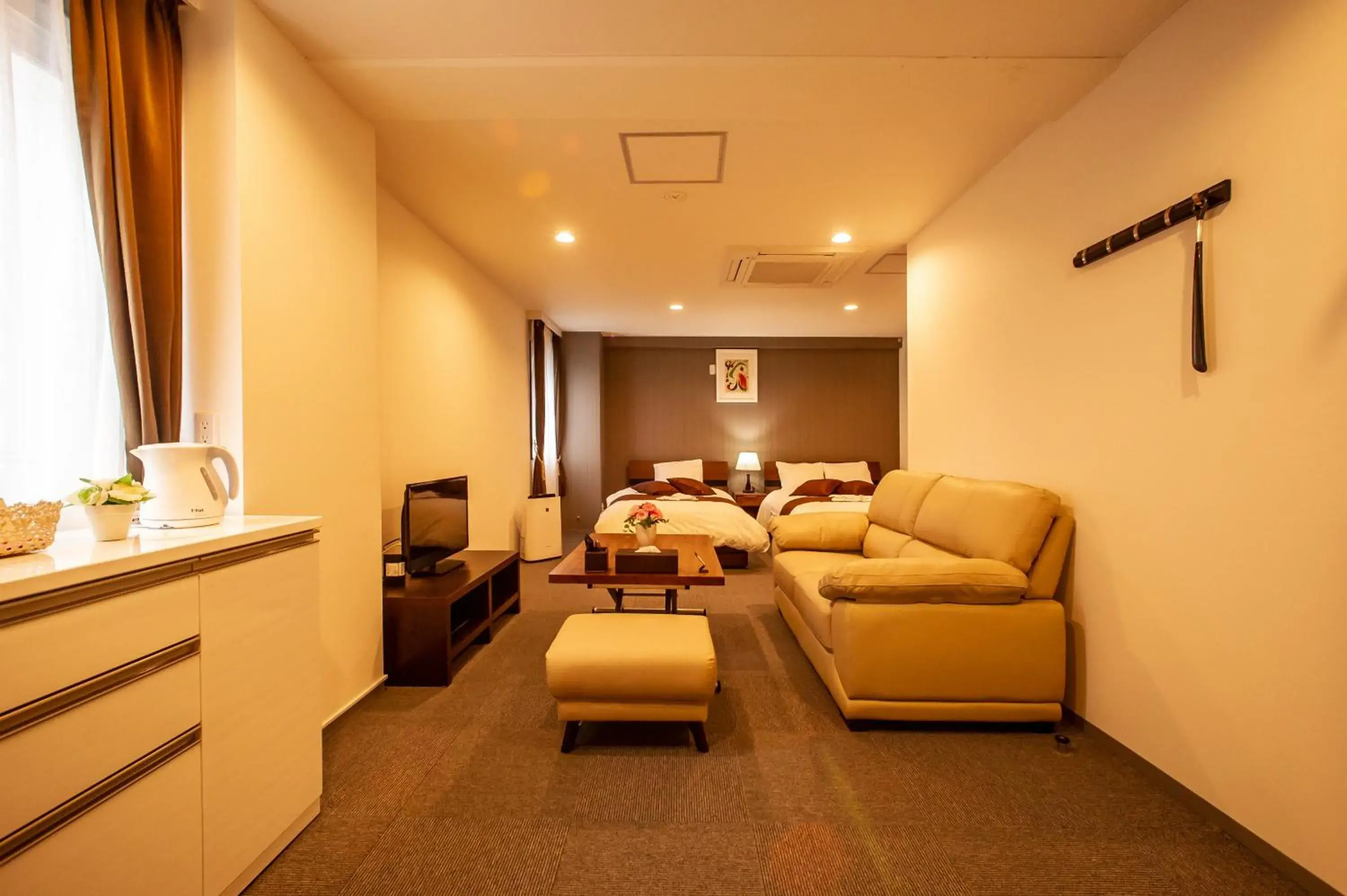 Living room, Seating Area in Condominium Stella Site