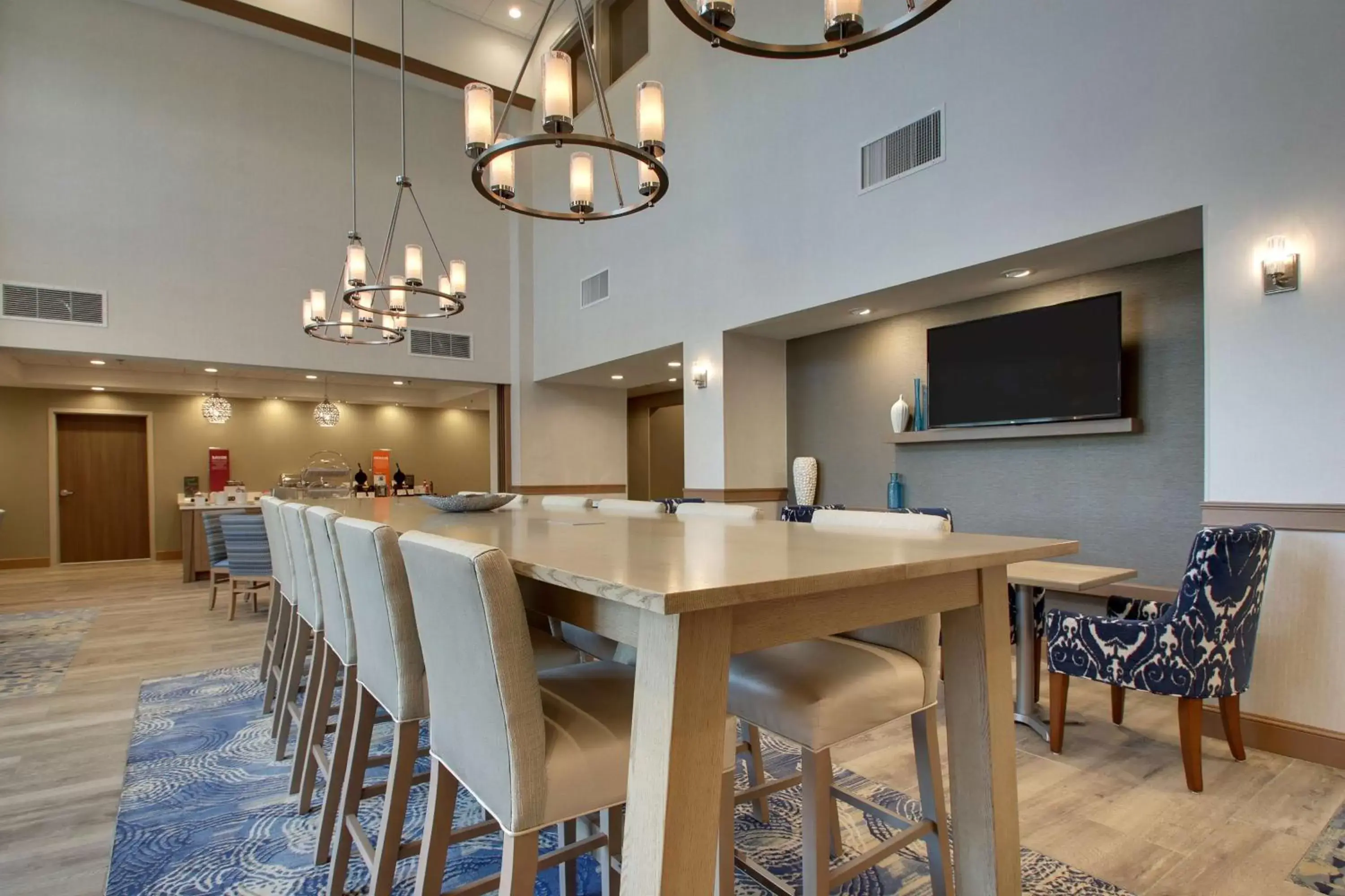 Dining area, Restaurant/Places to Eat in Hampton Inn Sneads Ferry Topsail Beach