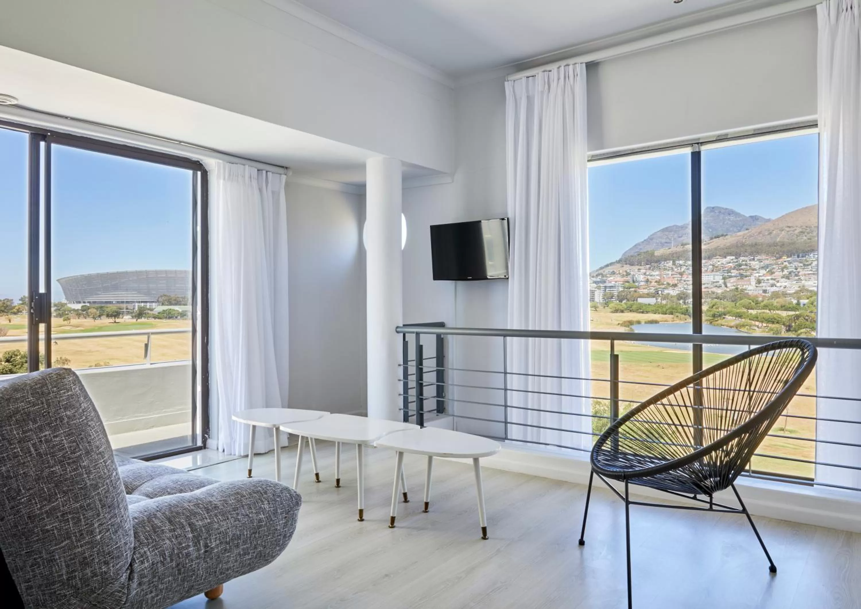 Seating area in La Splendida Hotel by NEWMARK