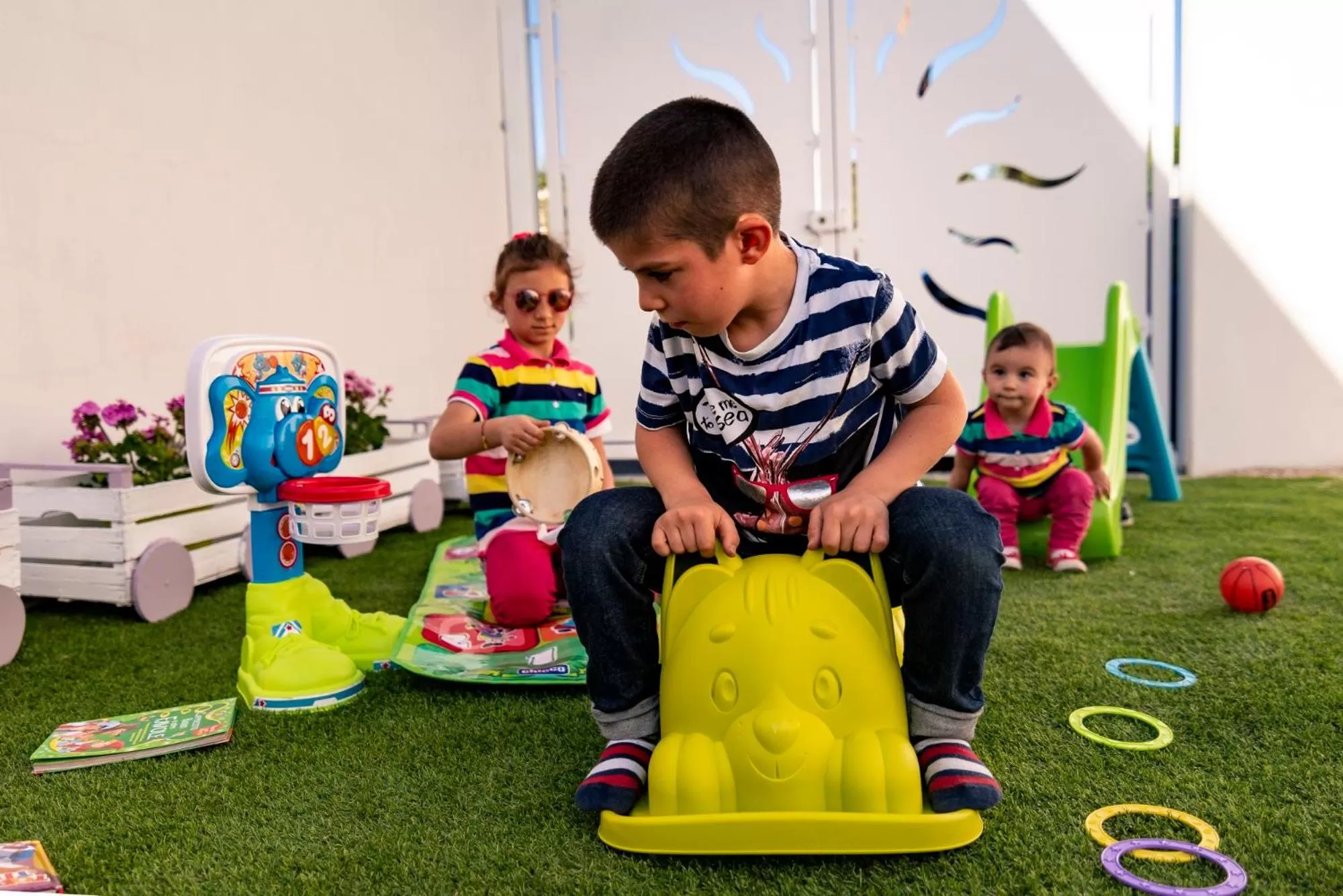 Children play ground in B&B Casa di Anita