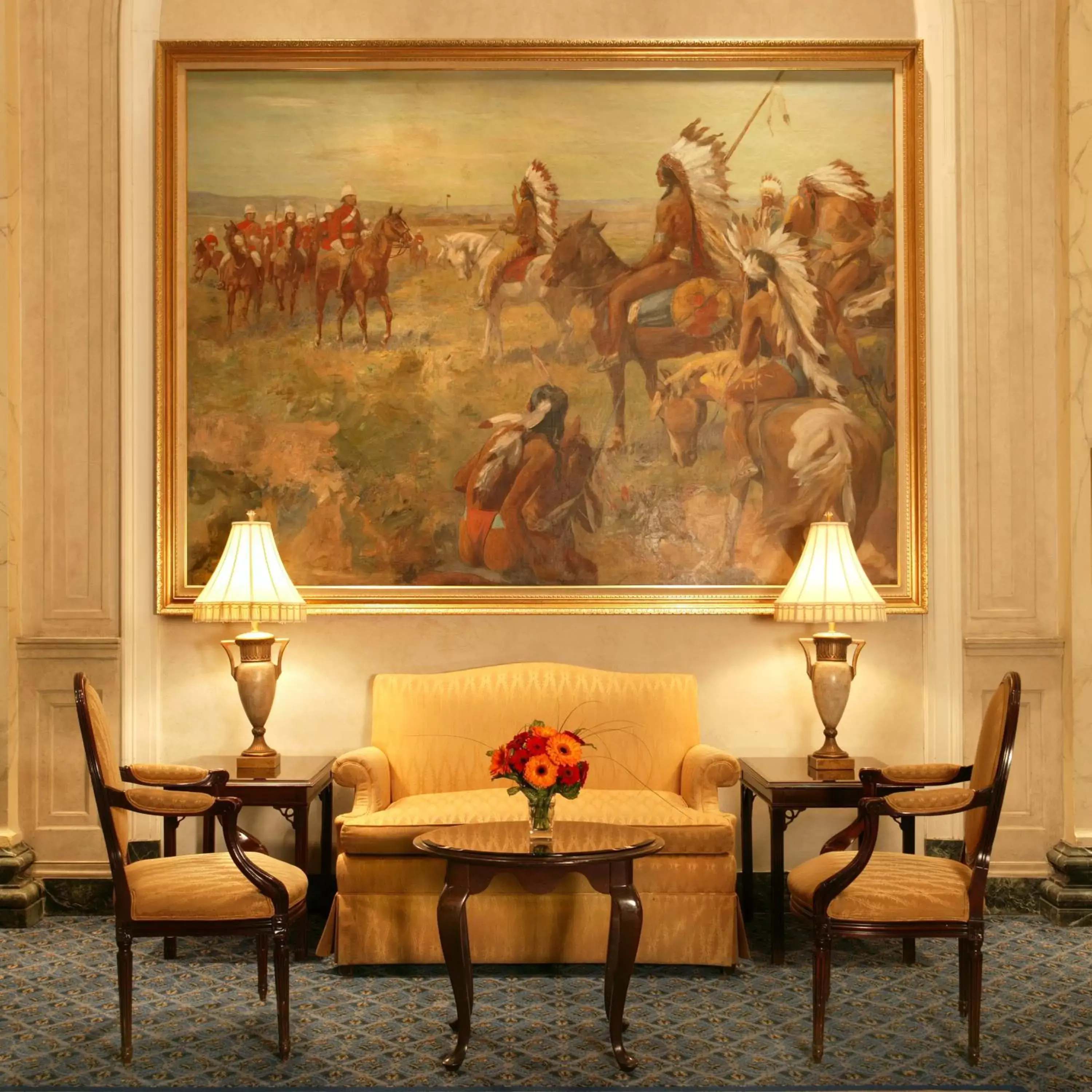Lobby or reception, Seating Area in Fairmont Palliser