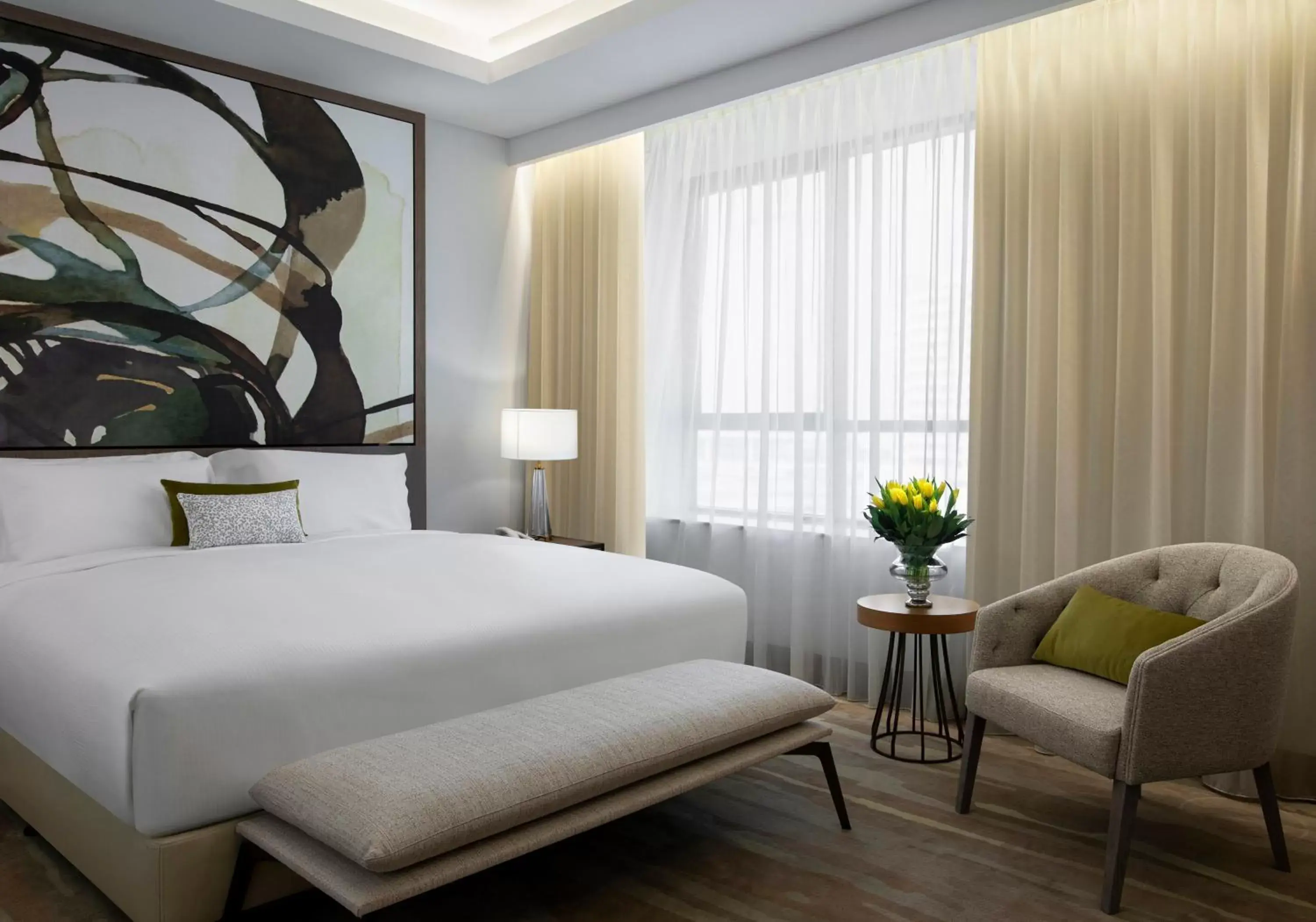 Bedroom, Bed in Al Jaddaf Rotana Suite Hotel